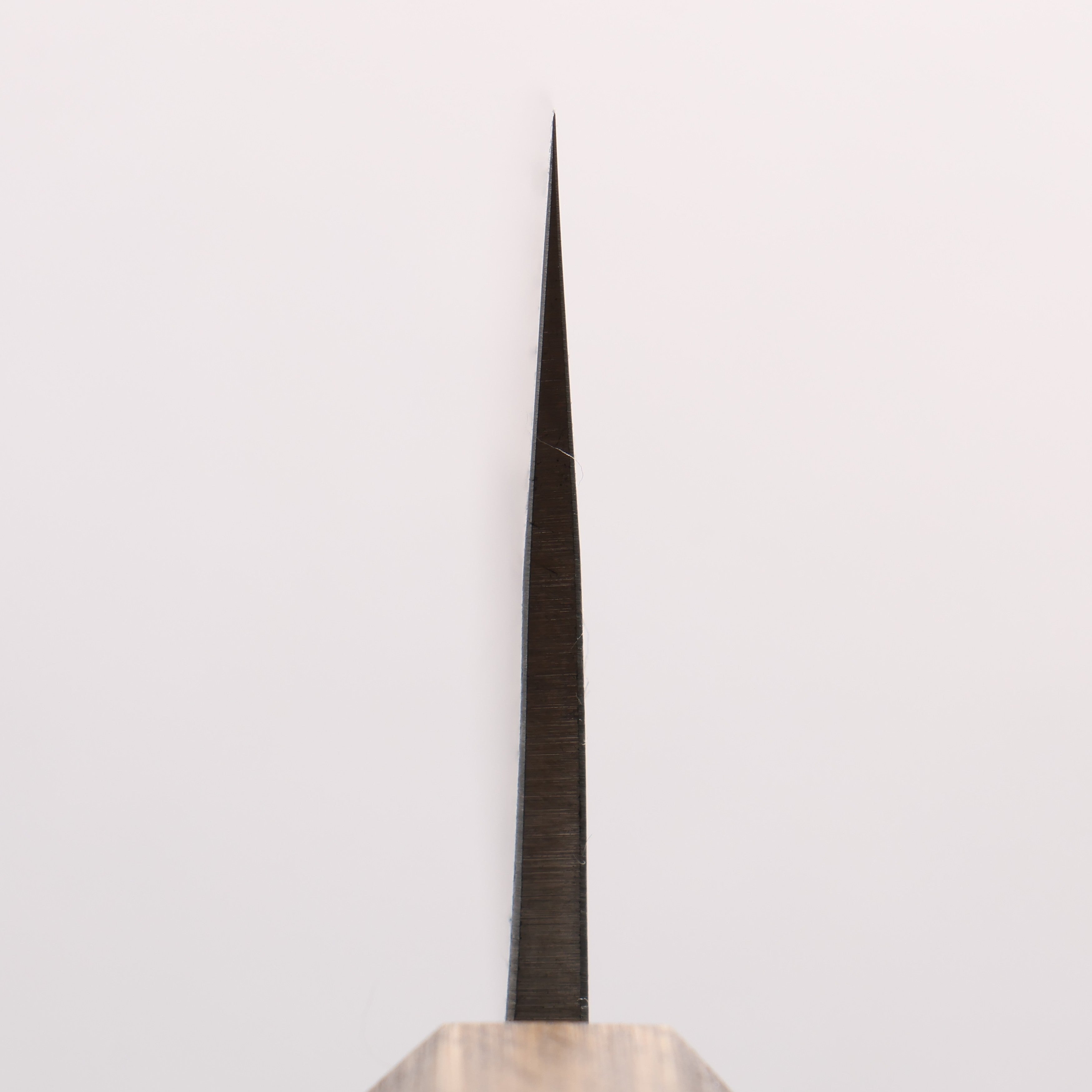 Oul SLD Nashiji Kiritsuke Gyuto 200mm Oak (Enkoku / Smoky black) Handle - Japanny - Best Japanese Knife