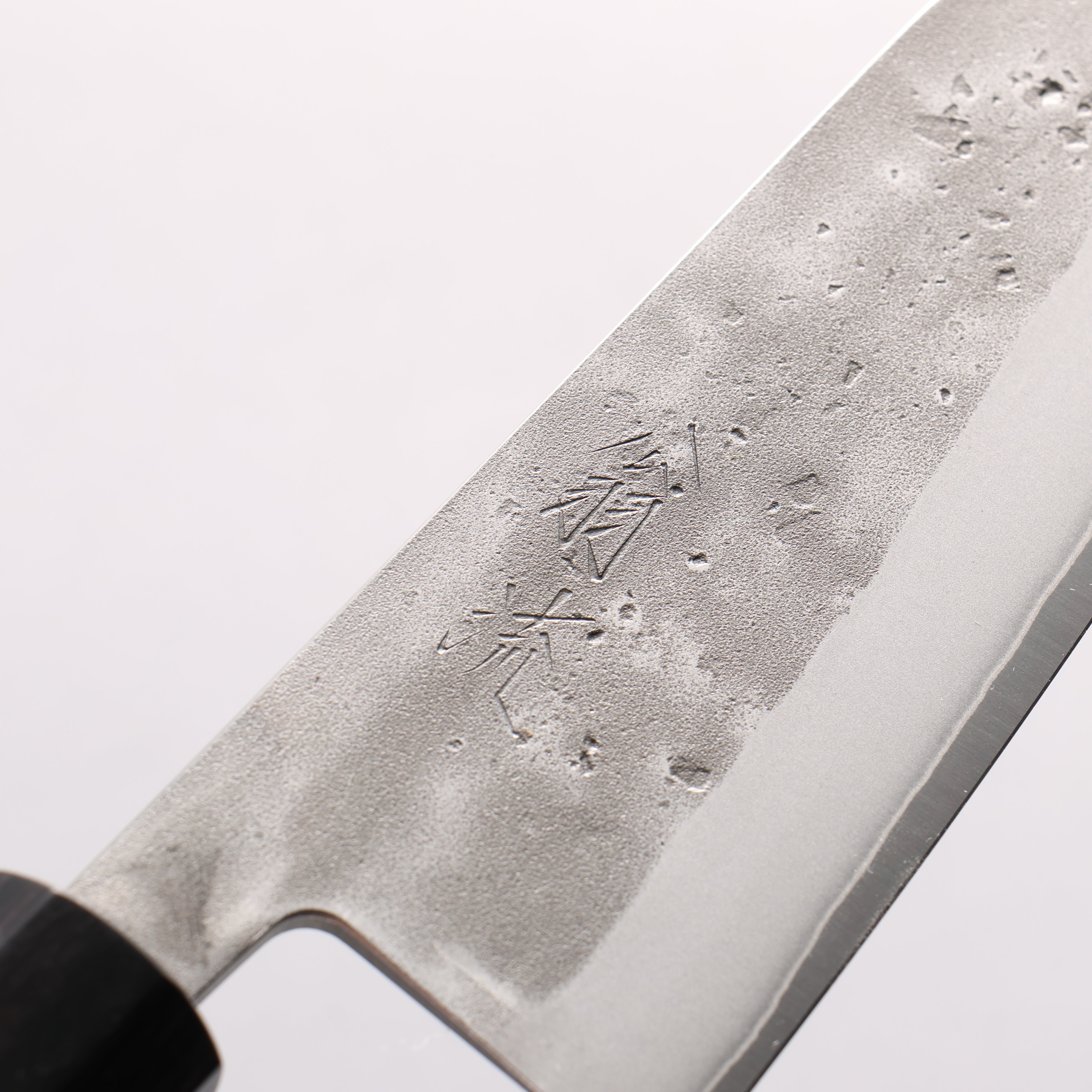Oul SLD Nashiji Small Bunka 125mm Japanese Elm (Ferrule: Black Pakka Wood) Handle - Japanny - Best Japanese Knife