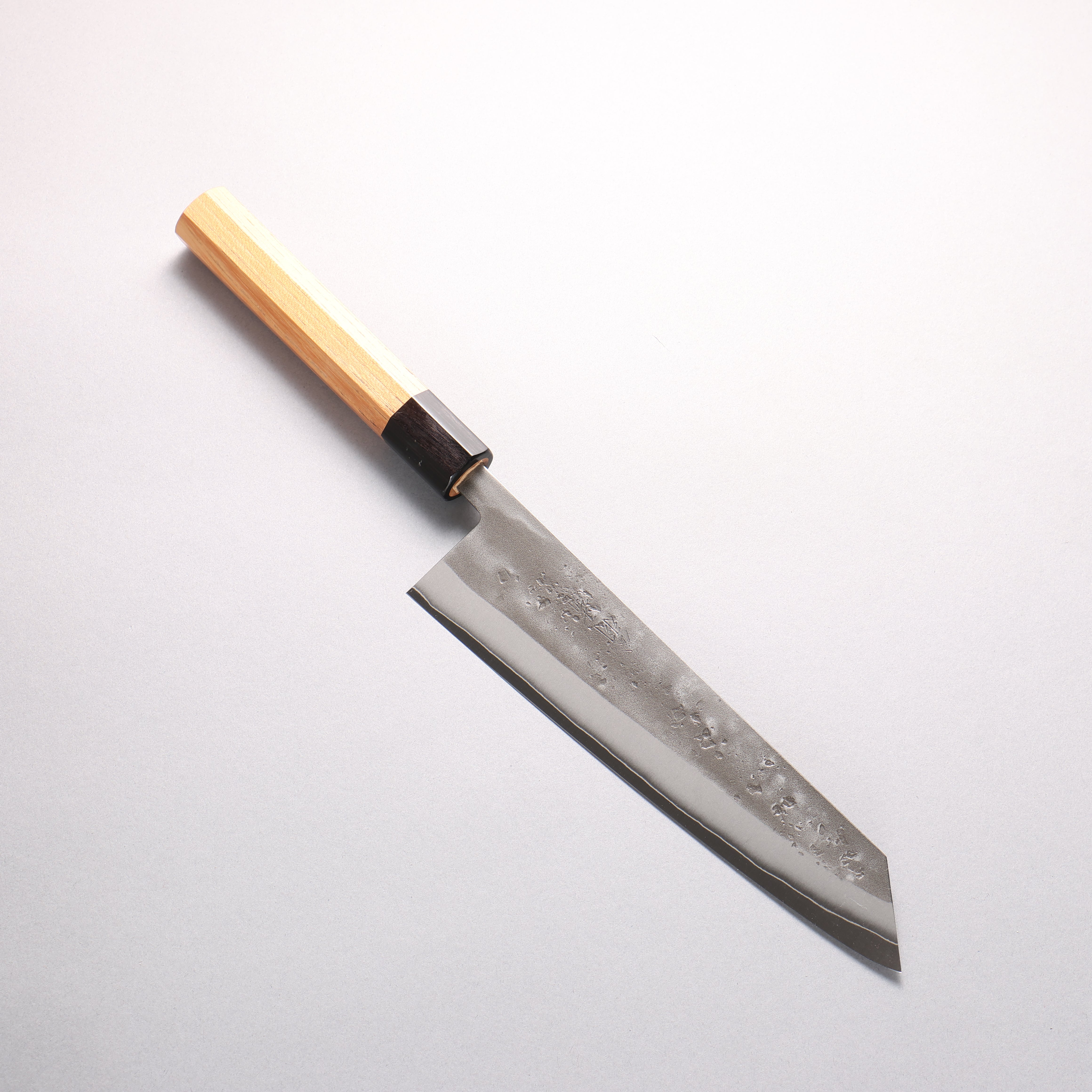 Oul SLD Nashiji Kiritsuke Gyuto 200mm Japanese Elm (Ferrule: Black Pakka Wood) Handle - Japanny - Best Japanese Knife
