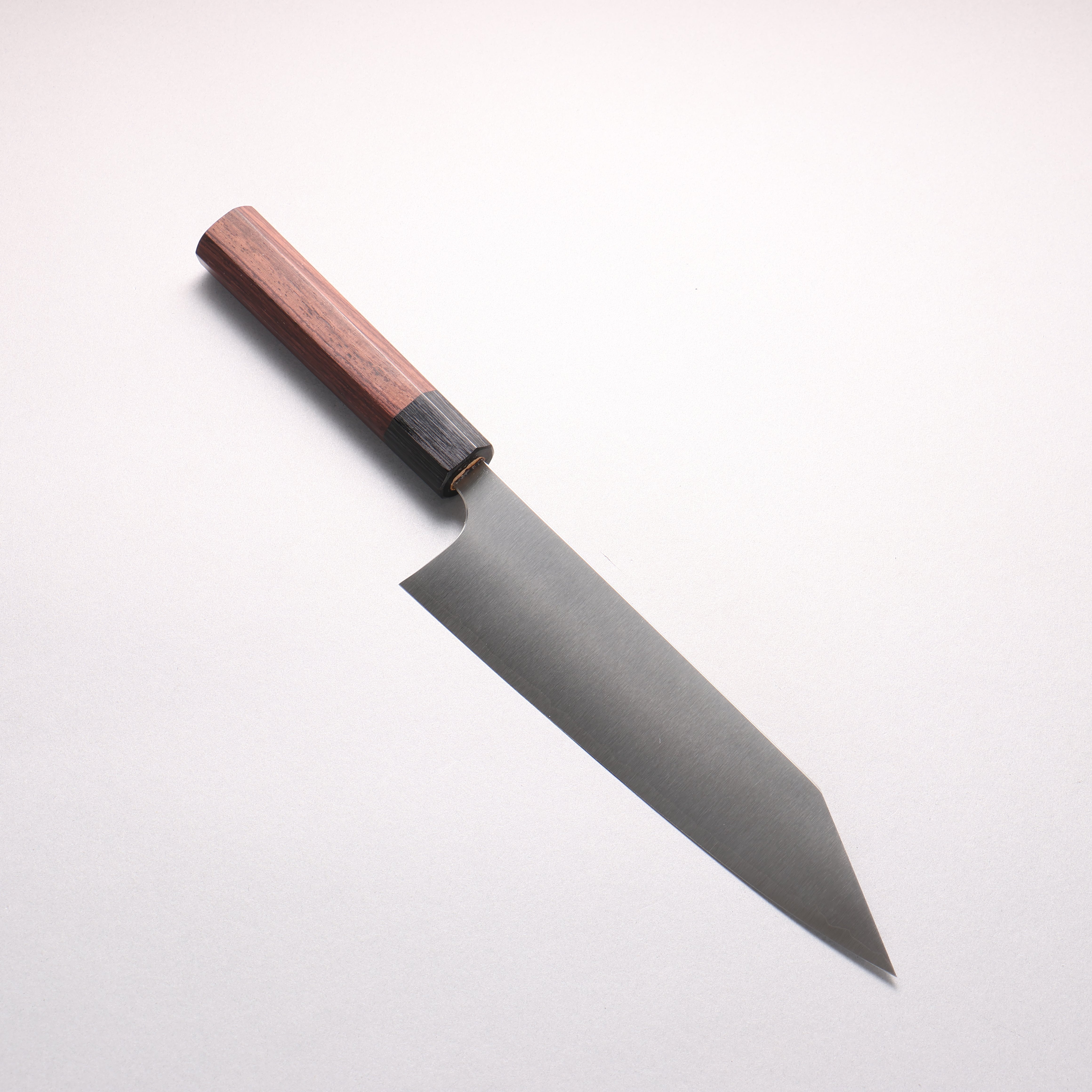 Shibata Takayuki Koutetsu Battleship SG2 Gyuto 190mm Rosewood (Ferrule: Black Pakka Wood) Handle - Japanny - Best Japanese Knife