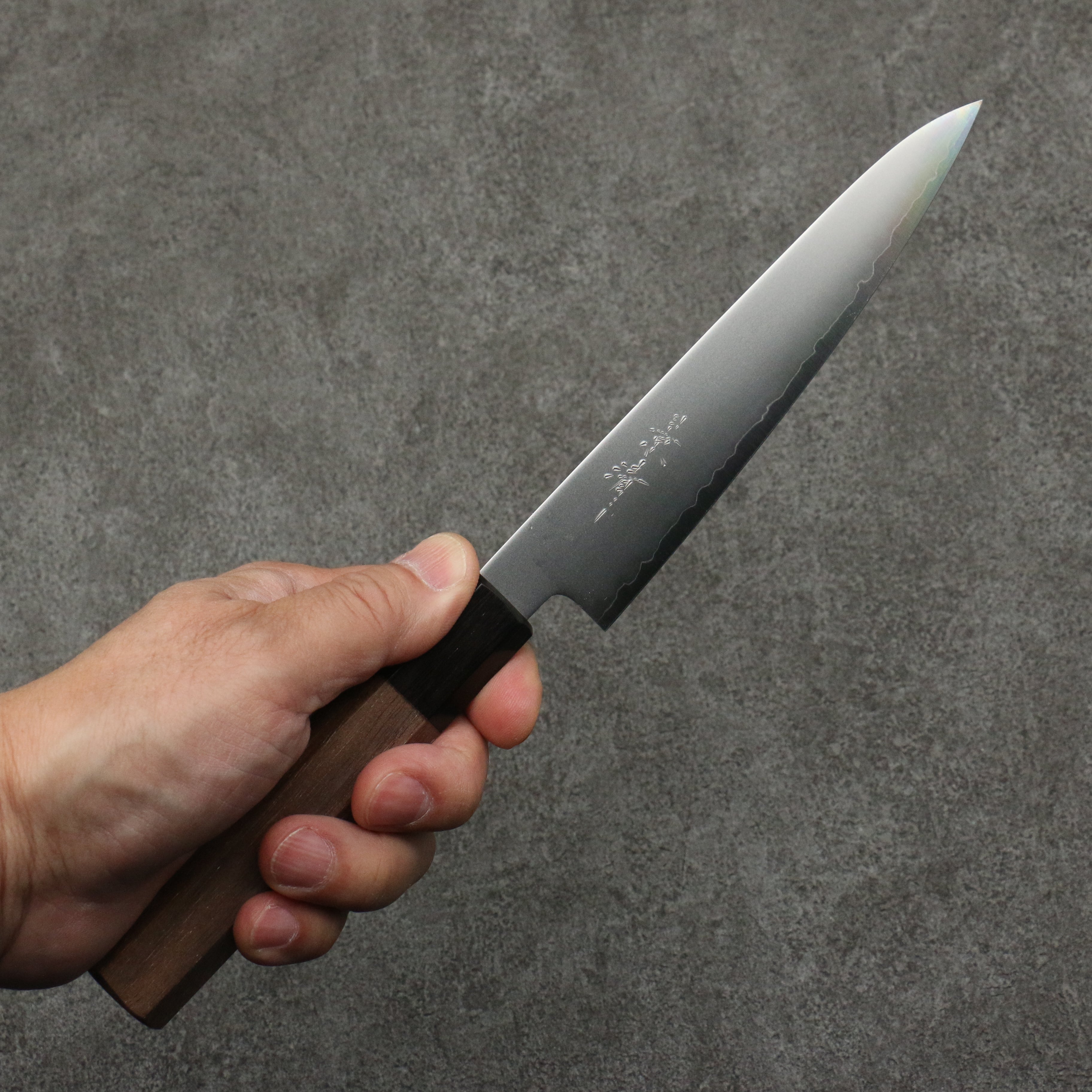 Kagekiyo Chromax Steel Petty-Utility 150mm Walnut Handle - Japanny - Best Japanese Knife