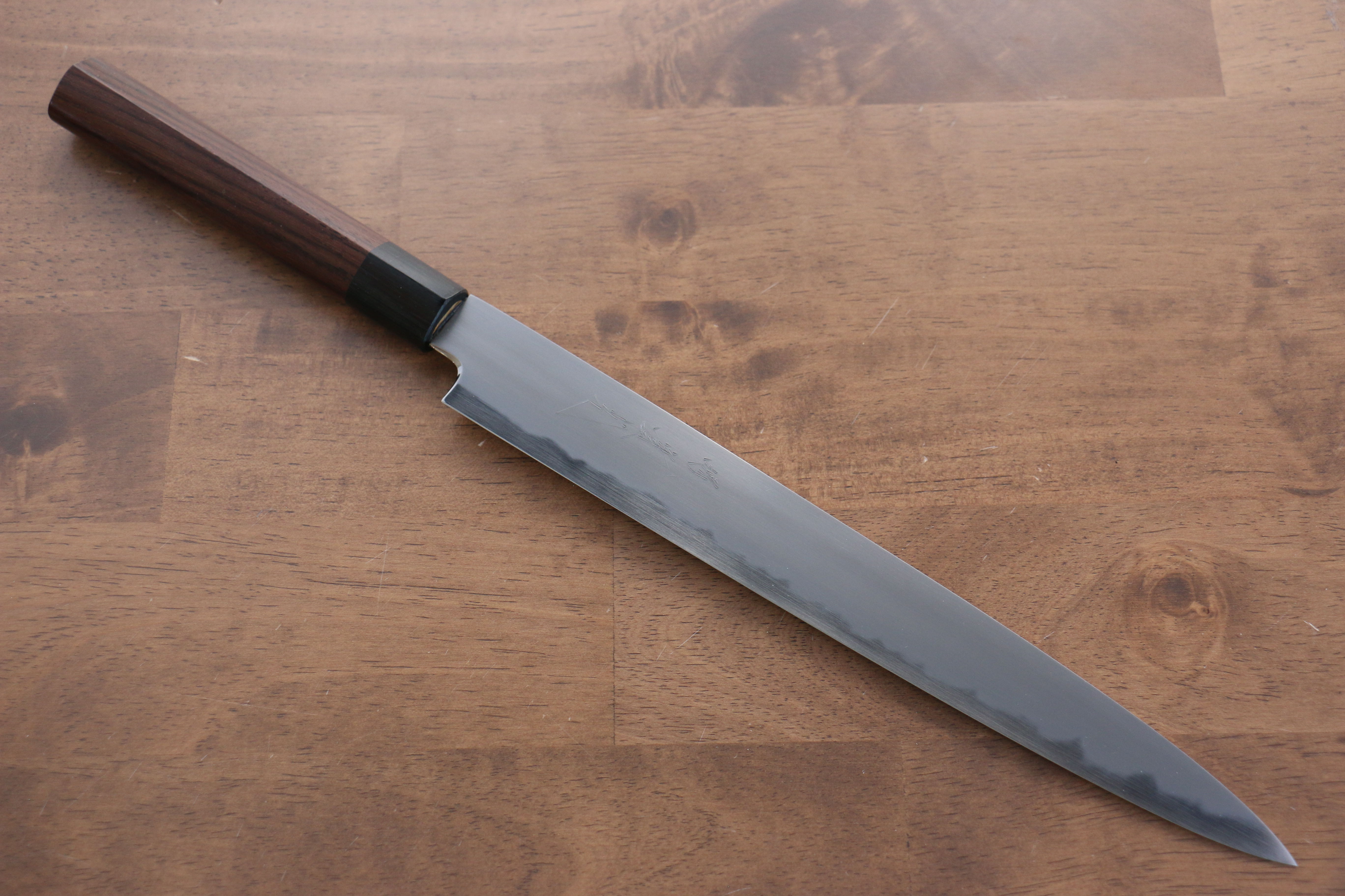 Jikko White Steel No.2 Sujihiki 270mm Shitan Handle - Japanny - Best Japanese Knife