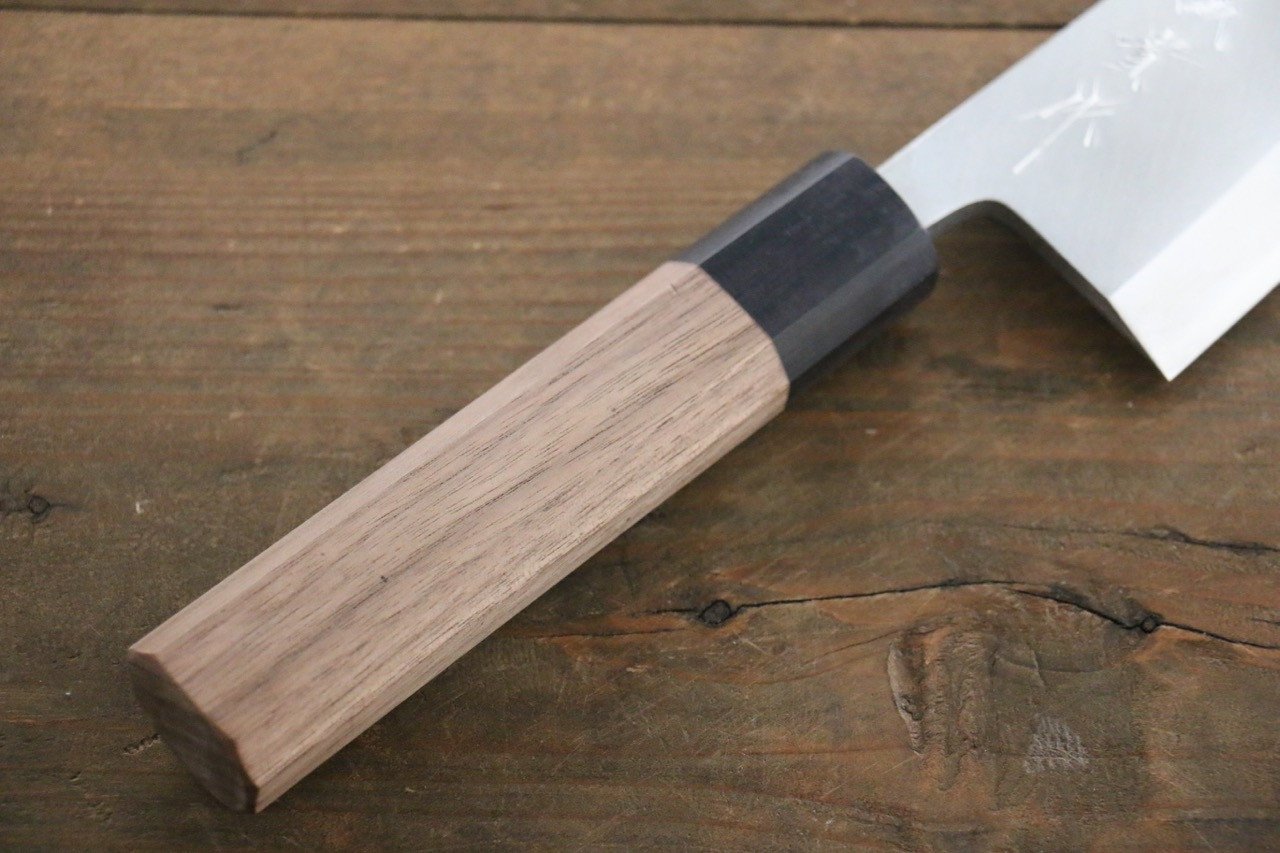 Shigeki Tanaka Silver Steel No.3 Deba 150mm Walnut Handle - Japanny - Best Japanese Knife