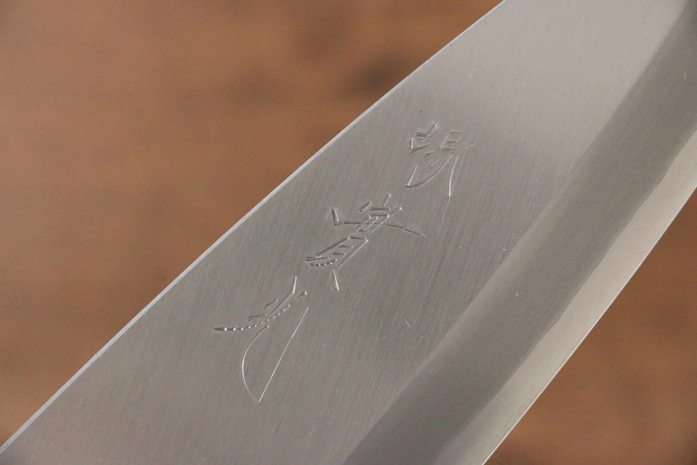 Jikko Silver Steel No.3 Deba 150mm Shitan Handle - Japanny - Best Japanese Knife