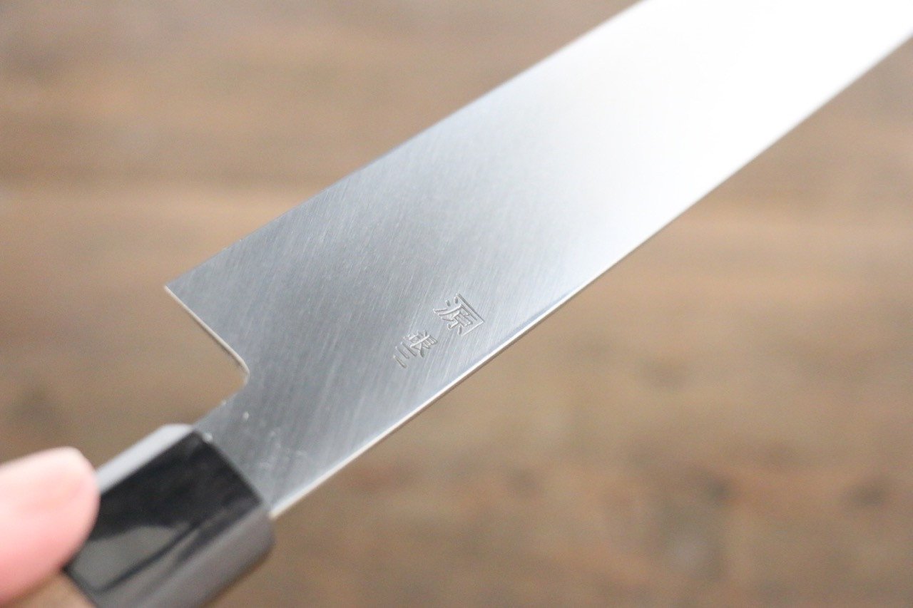Shigeki Tanaka Silver Steel No.3 Yanagiba 300mm Walnut Handle - Japanny - Best Japanese Knife