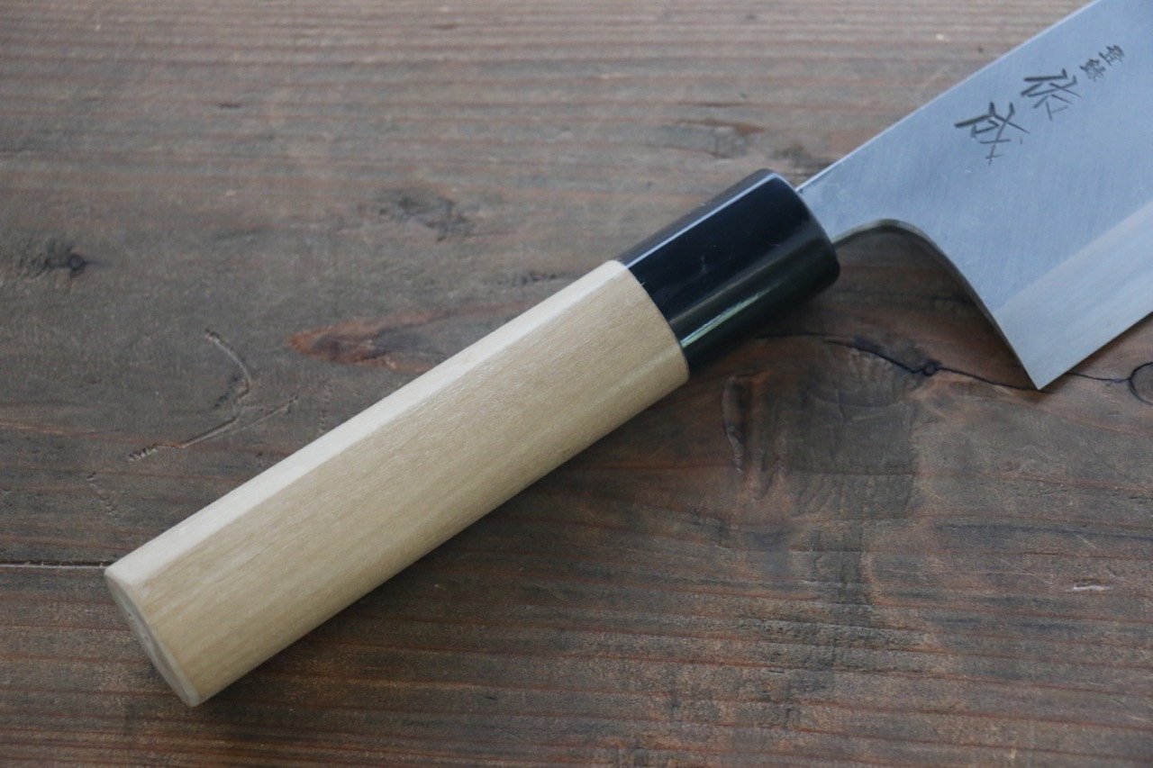 Sukenari White Steel No.2 Hongasumi Deba Magnolia Handle - Japanny - Best Japanese Knife
