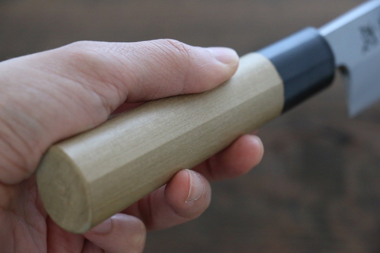 Sukenari White Steel No.2 Hongasumi Kiritsuke Magnolia Handle - Japanny - Best Japanese Knife