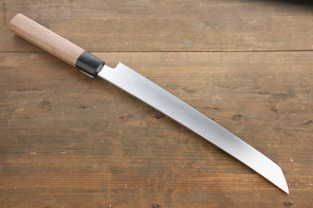 Shigeki Tanaka VG10 Sakimaru Takohiki 270mm Walnut Handle - Japanny - Best Japanese Knife