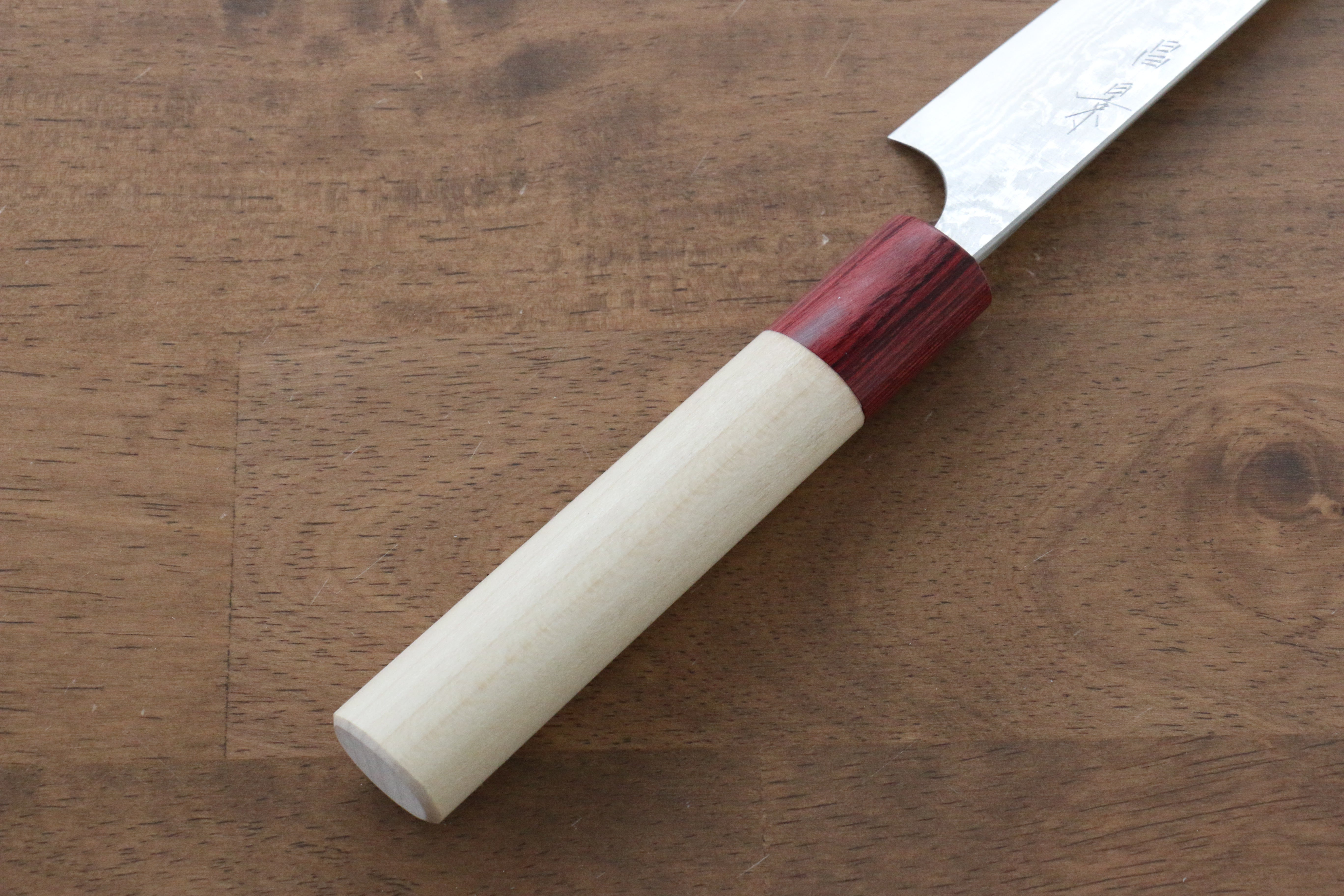 Masakage Kiri VG10 Damascus Petty-Utility 120mm Magnolia Handle - Japanny - Best Japanese Knife