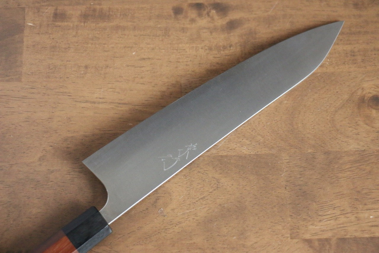 Shibata Takayuki Koutetsu Blue Super Gyuto 240mm Jarrah Handle - Japanny - Best Japanese Knife