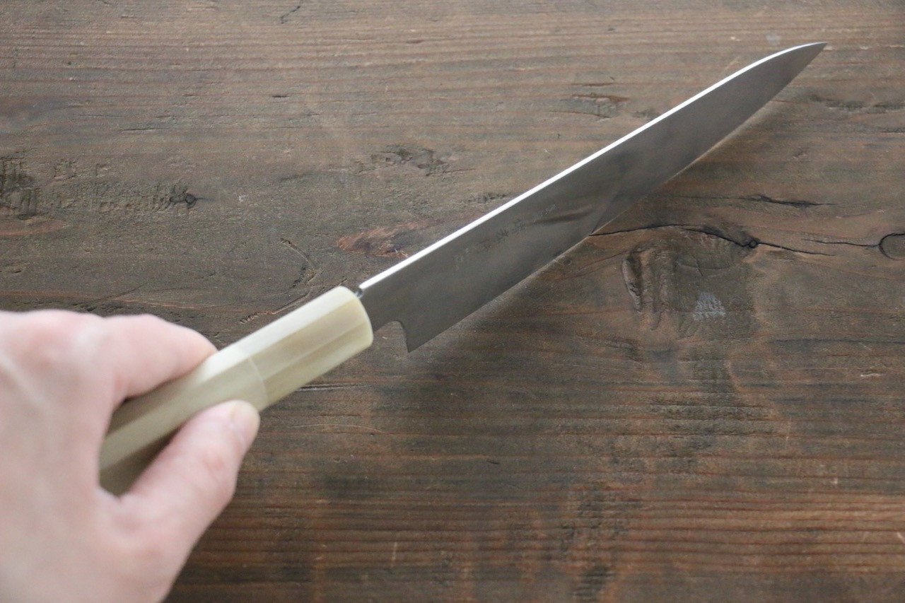 Sakai Takayuki Grand Chef Grand Chef Swedish Steel-stn Petty-Utility 150mm Magnolia Handle - Japanny - Best Japanese Knife
