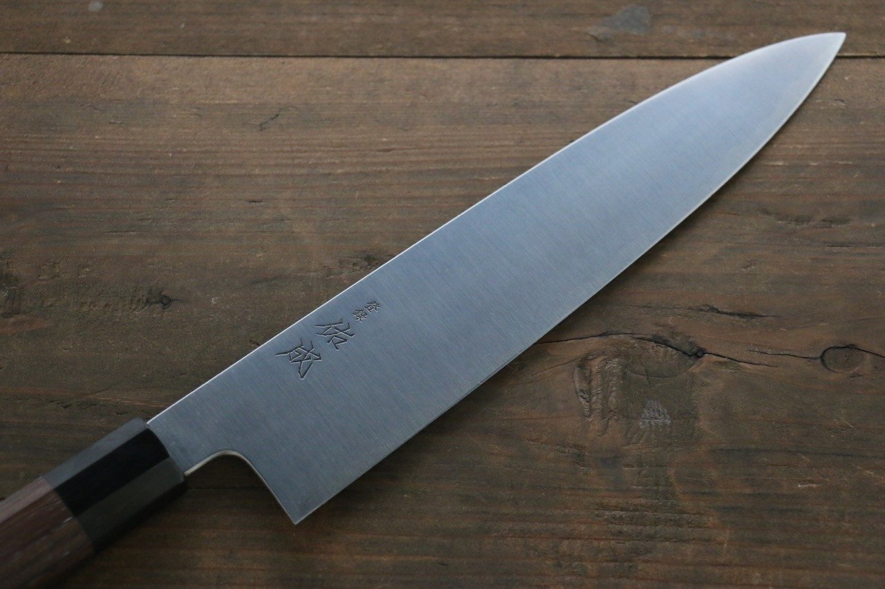 Sukenari SG2 3 Layer Gyuto 240mm Shitan Handle - Japanny - Best Japanese Knife