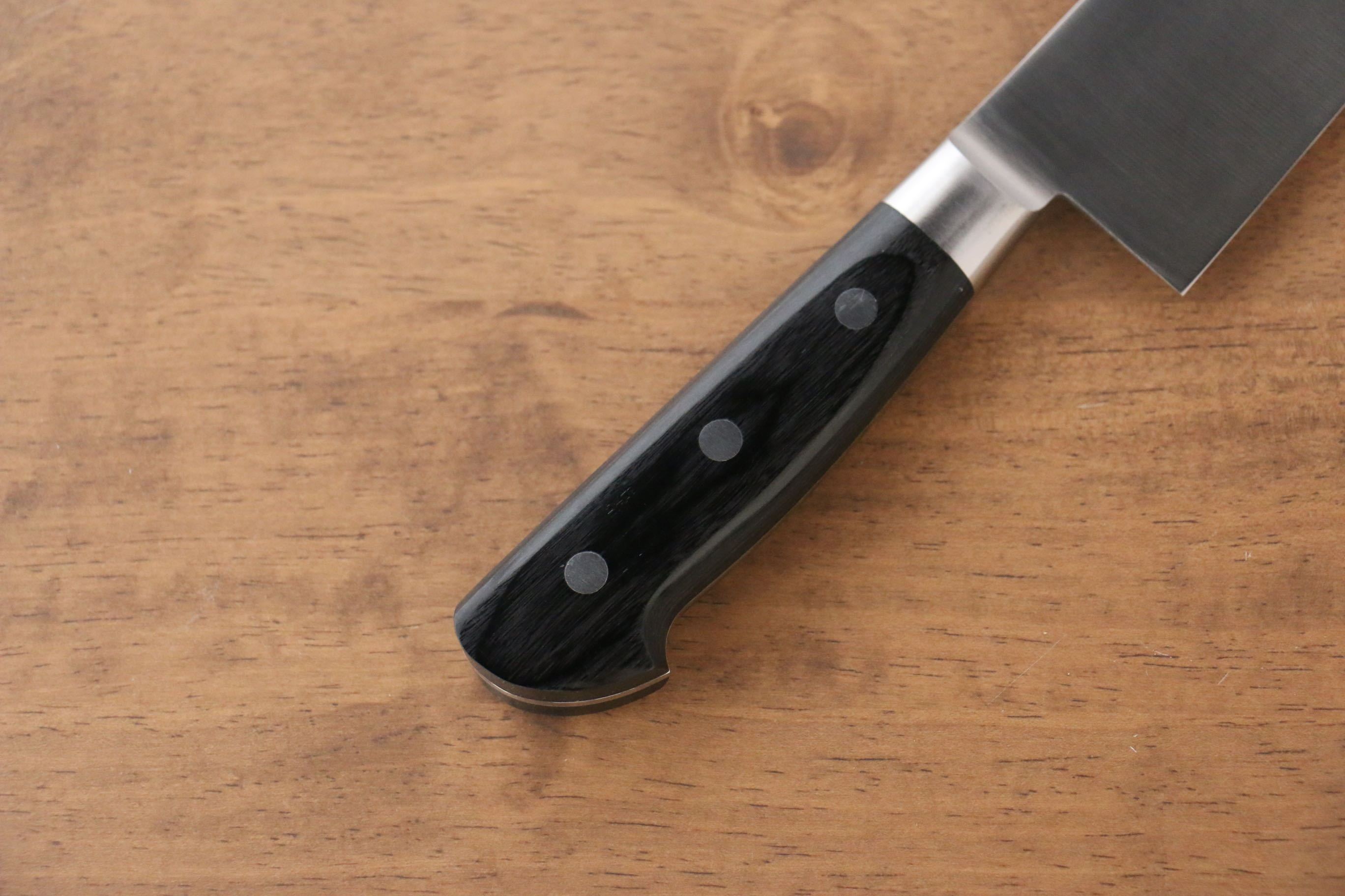 Iseya Molybdenum Gyuto 210mm Black Pakka wood Handle - Japanny - Best Japanese Knife