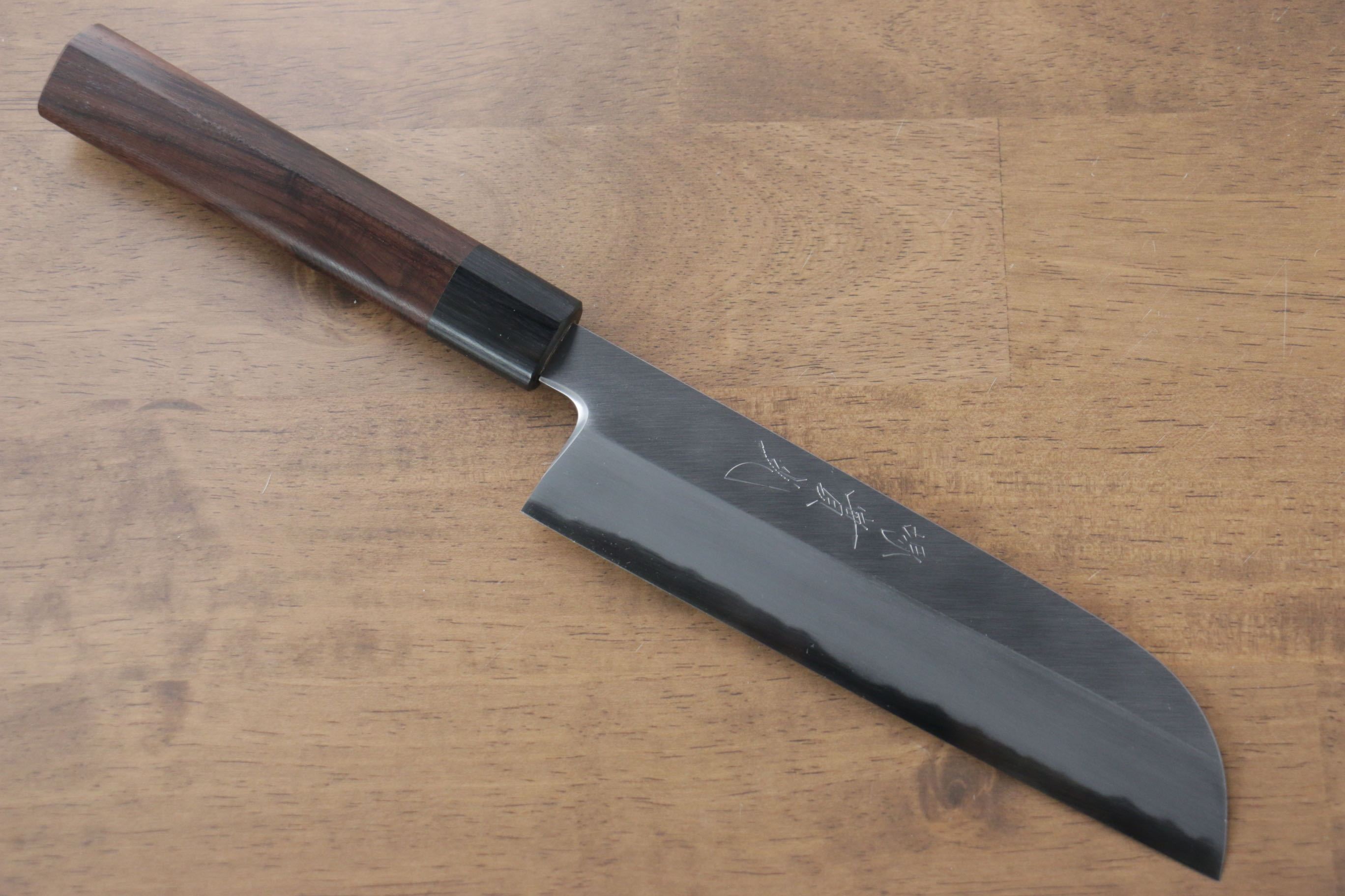 Jikko White Steel No.2 Kamagata Usuba 180mm Shitan Handle - Japanny - Best Japanese Knife