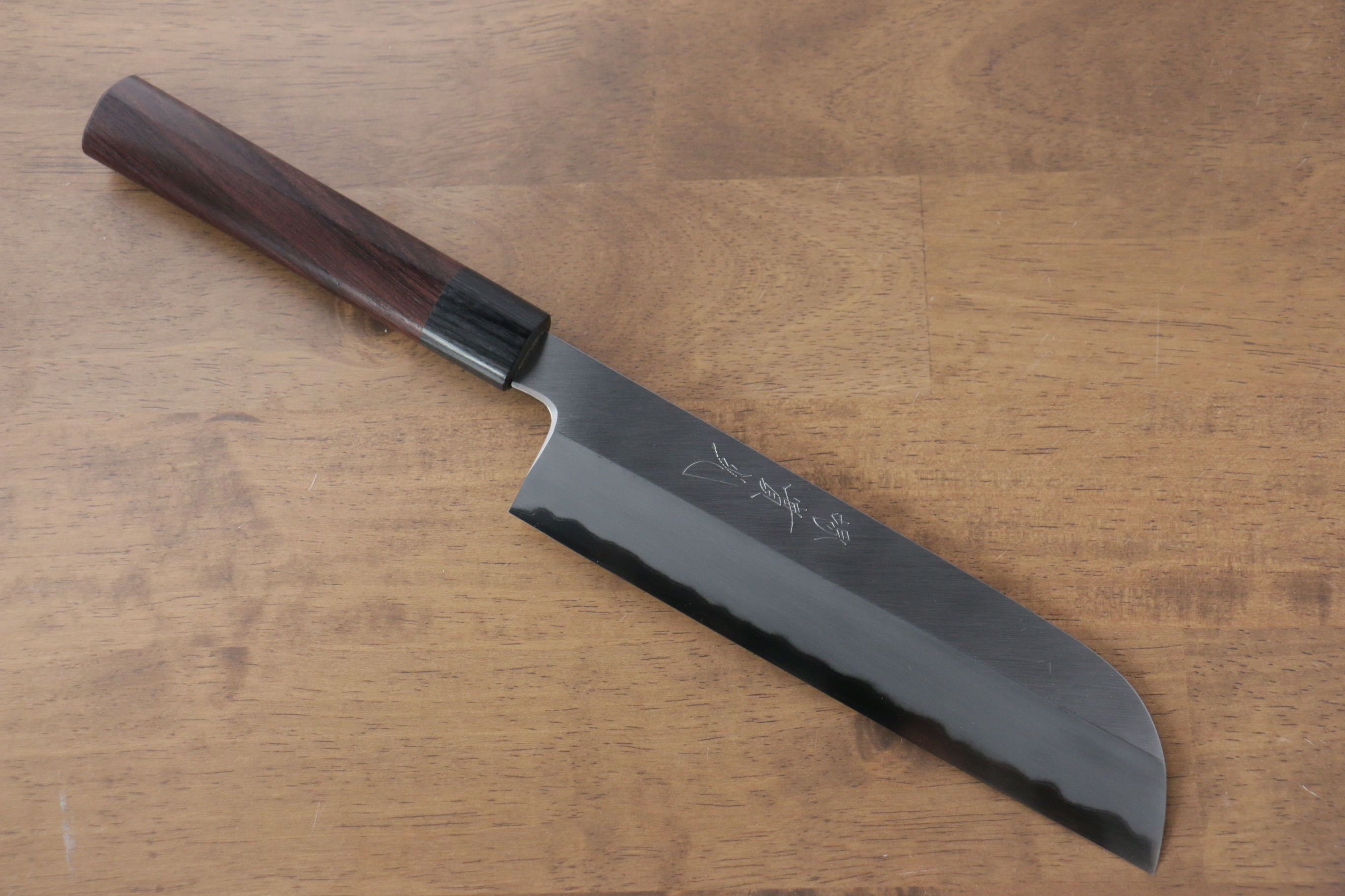 Jikko White Steel No.2 Kamagata Usuba 210mm Shitan Handle - Japanny - Best Japanese Knife