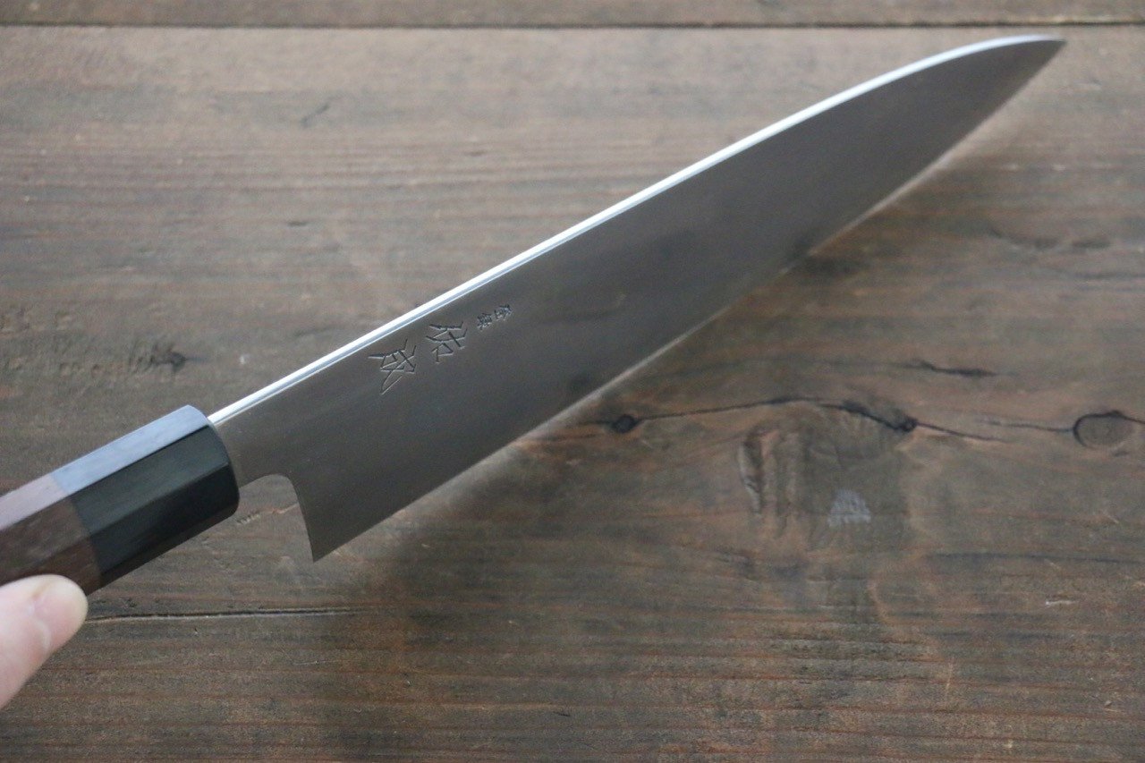 Sukenari SG2 3 Layer Gyuto 210mm Shitan Handle - Japanny - Best Japanese Knife