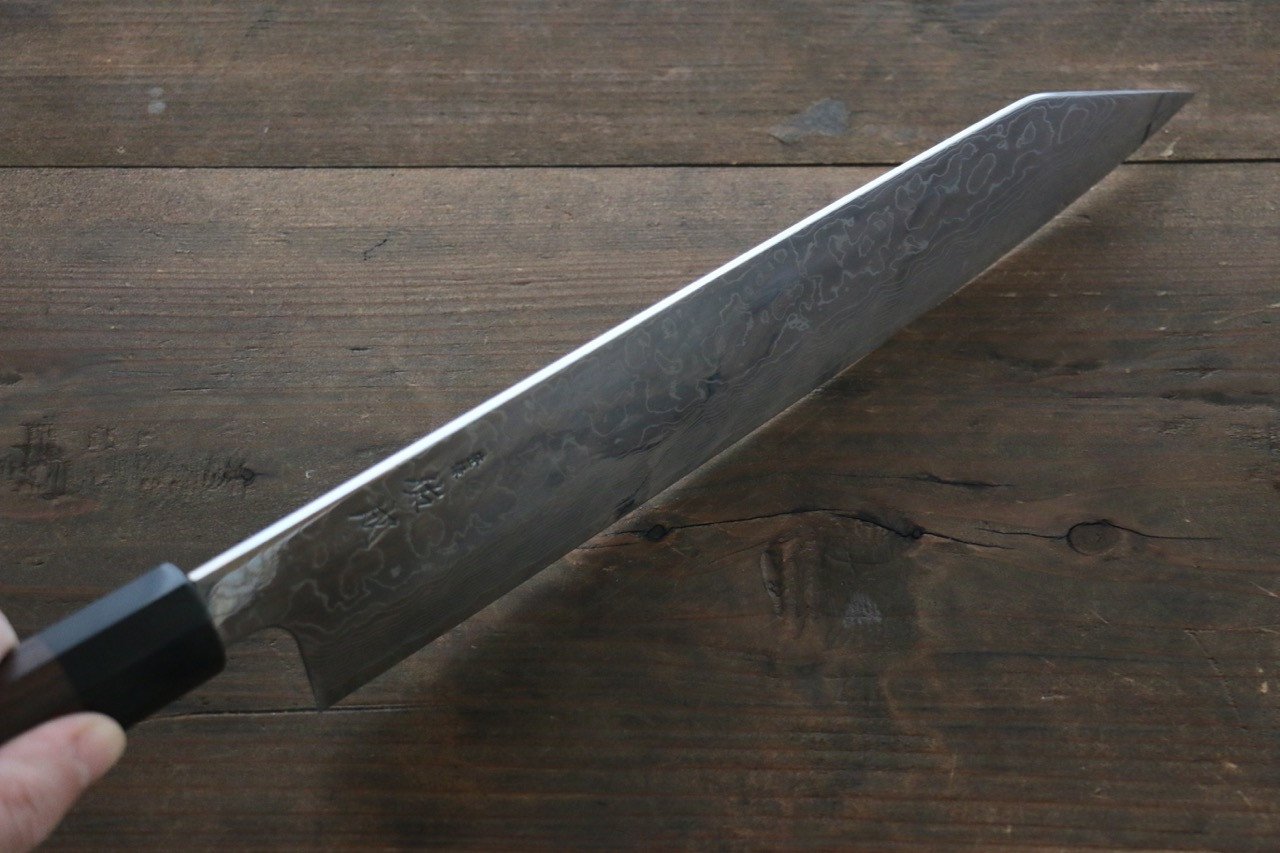 Sukenari SG2 Damascus Kiritsuke Gyuto 270mm Shitan Handle - Japanny - Best Japanese Knife