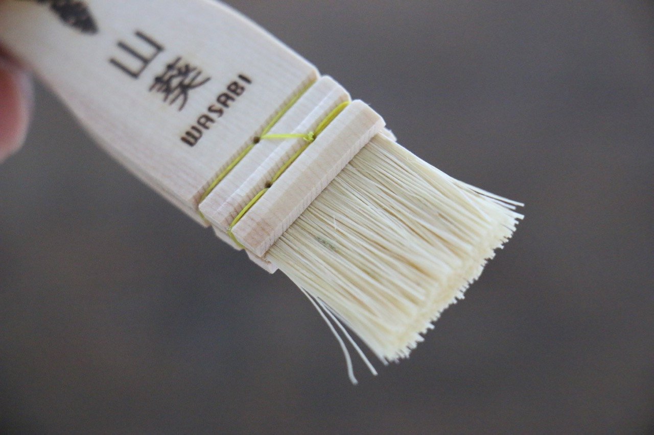 Wasabi Grater Brush - Japanny - Best Japanese Knife