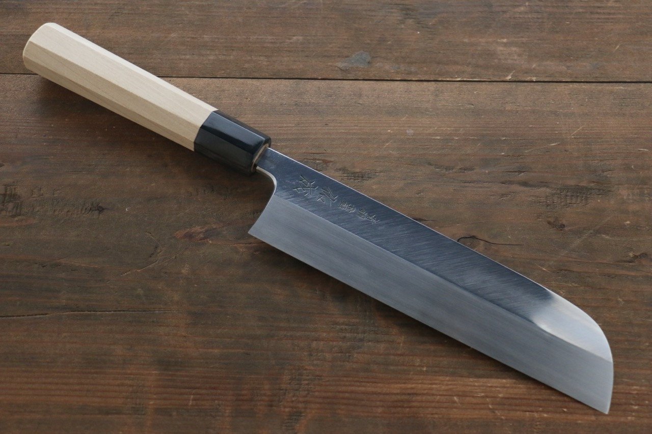 Sukenari Blue Steel No.2 Kamagata Usuba Magnolia Handle - Japanny - Best Japanese Knife