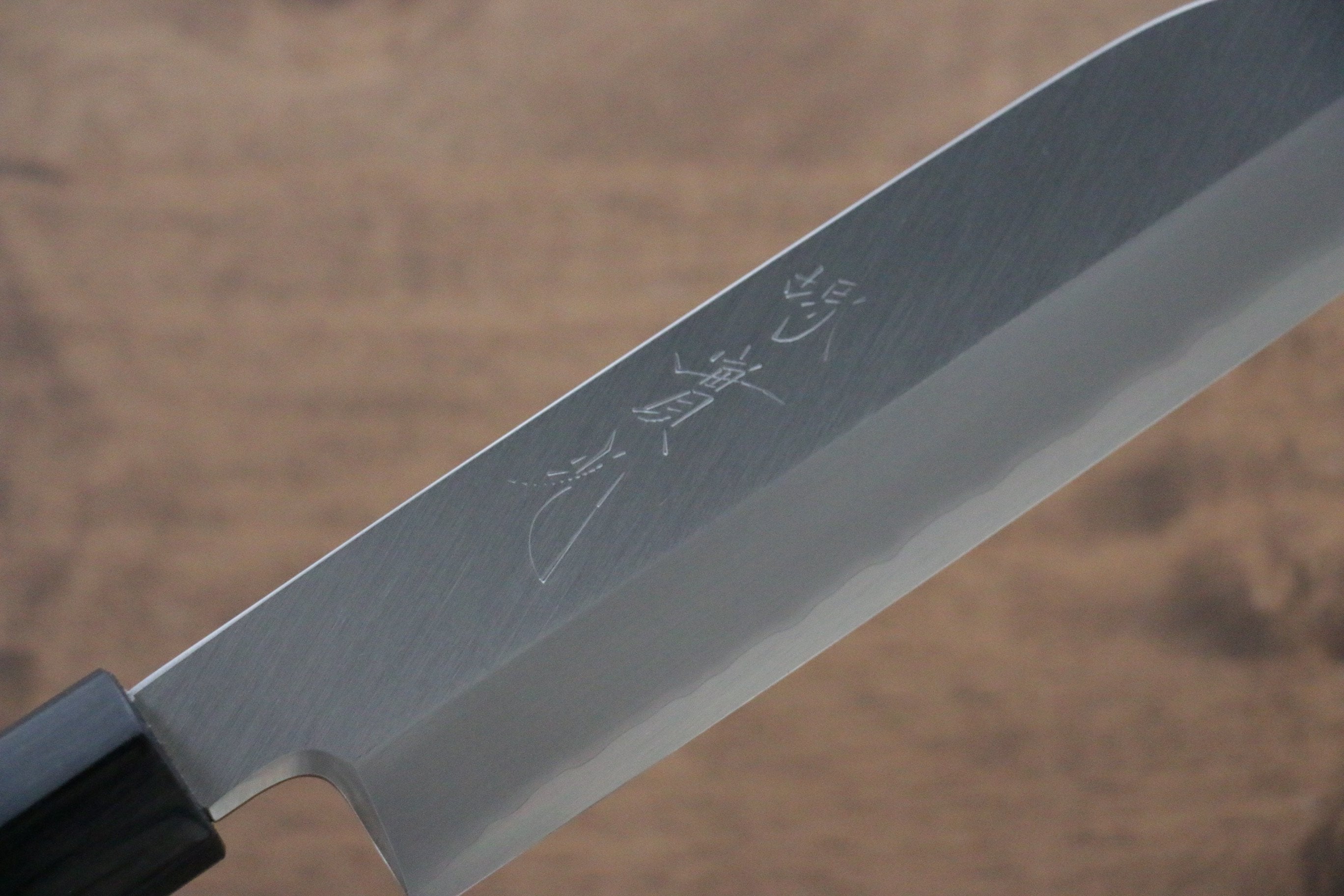 Jikko Silver Steel No.3 Kamagata Usuba 165mm Shitan Handle - Japanny - Best Japanese Knife