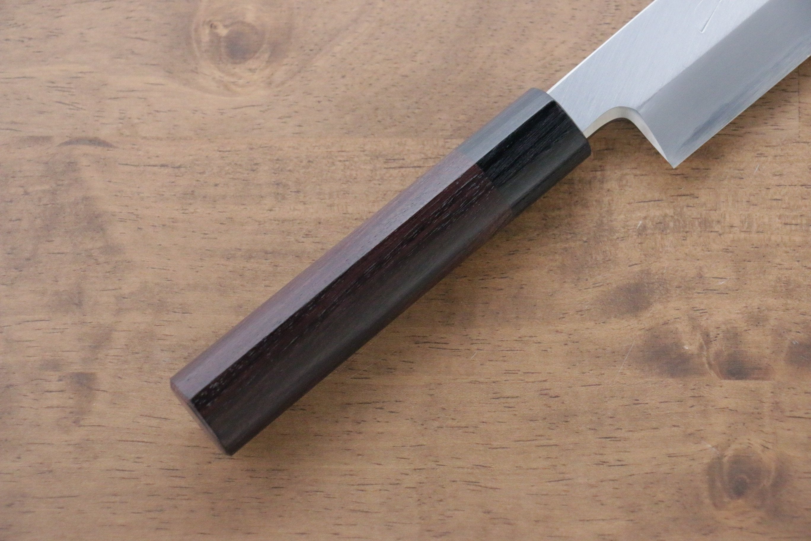 Jikko Silver Steel No.3 Kamagata Usuba 165mm Shitan Handle - Japanny - Best Japanese Knife