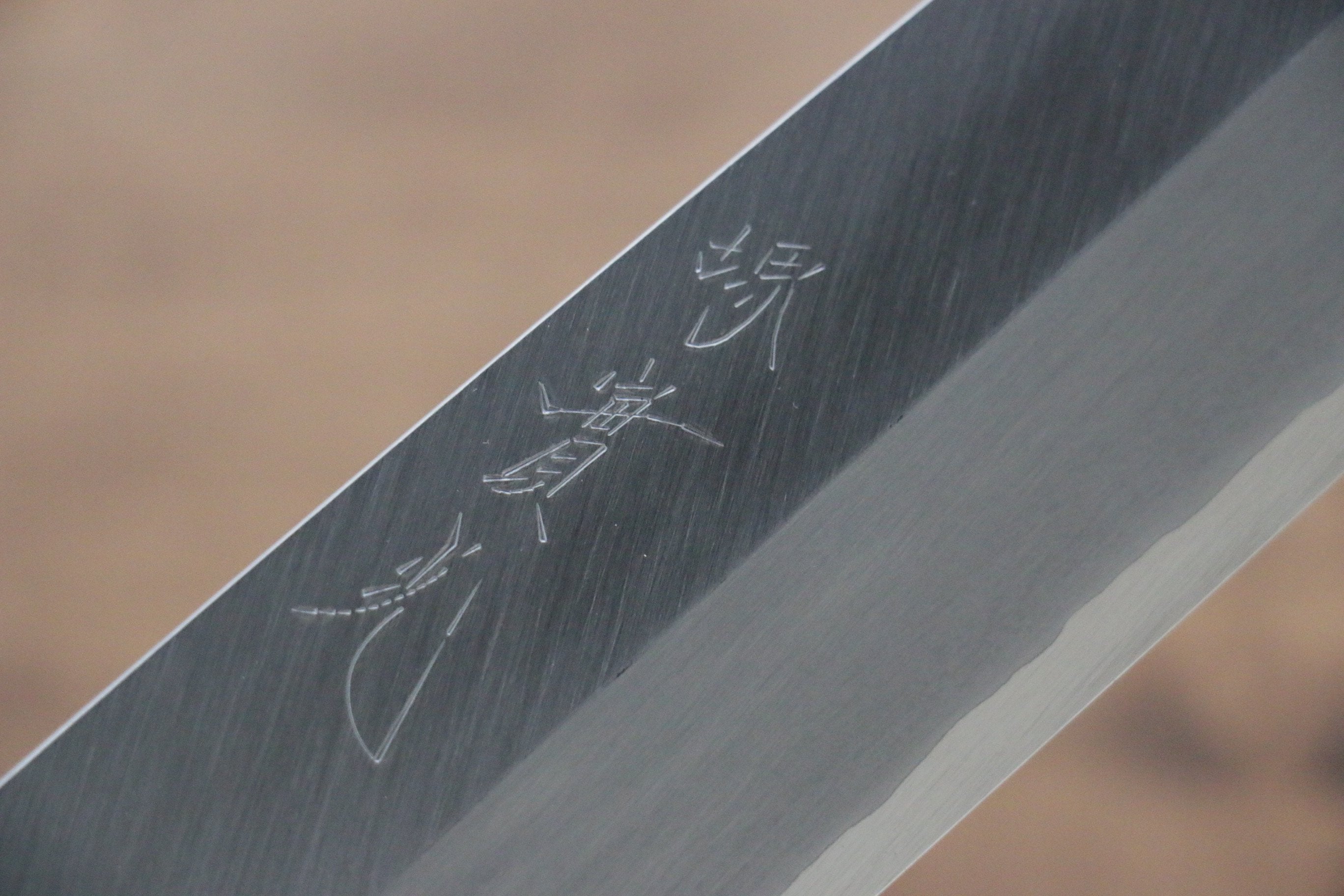 Jikko Silver Steel No.3 Kamagata Usuba 195mm Shitan Handle - Japanny - Best Japanese Knife