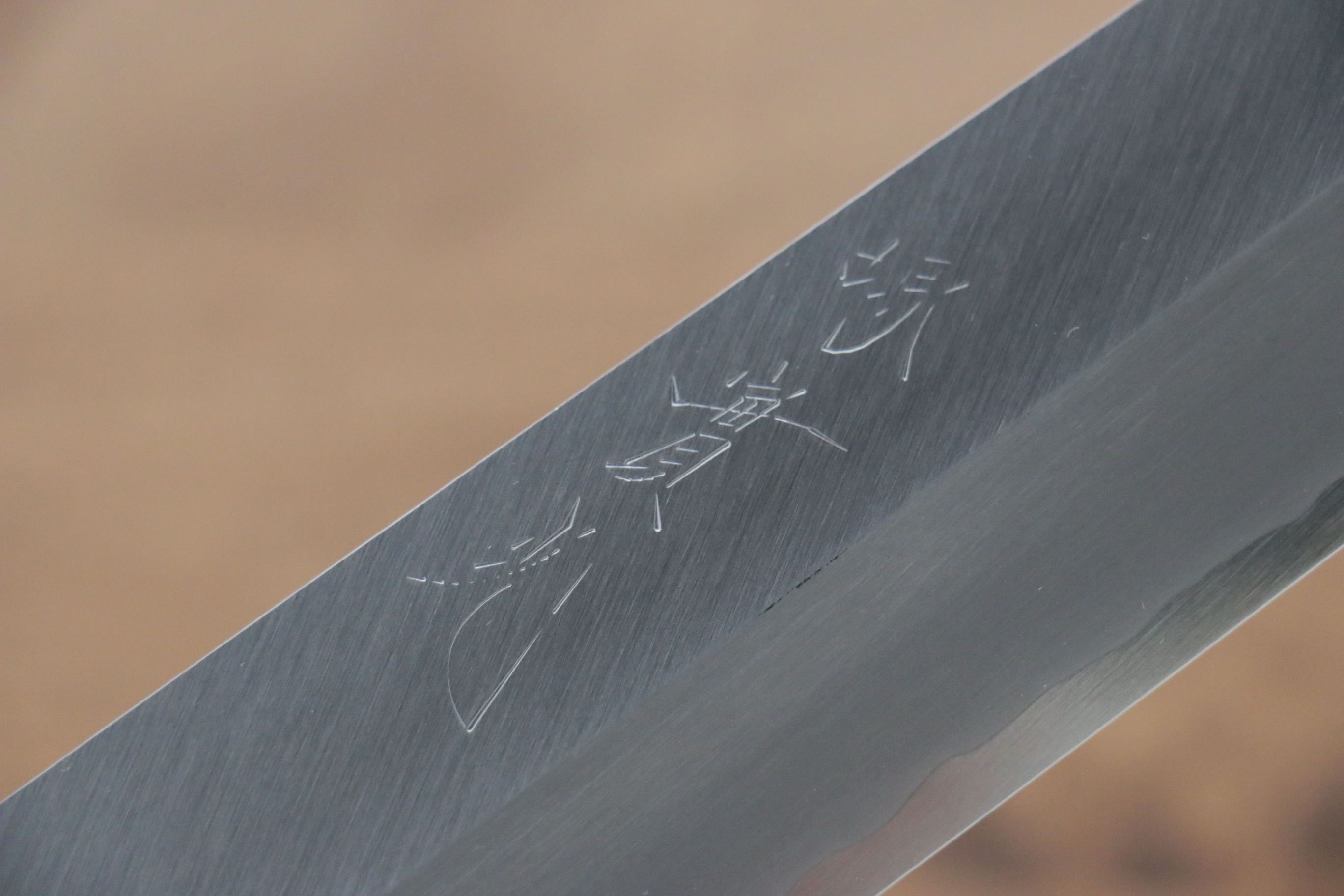 Jikko Silver Steel No.3 Usuba 180mm Shitan Handle - Japanny - Best Japanese Knife