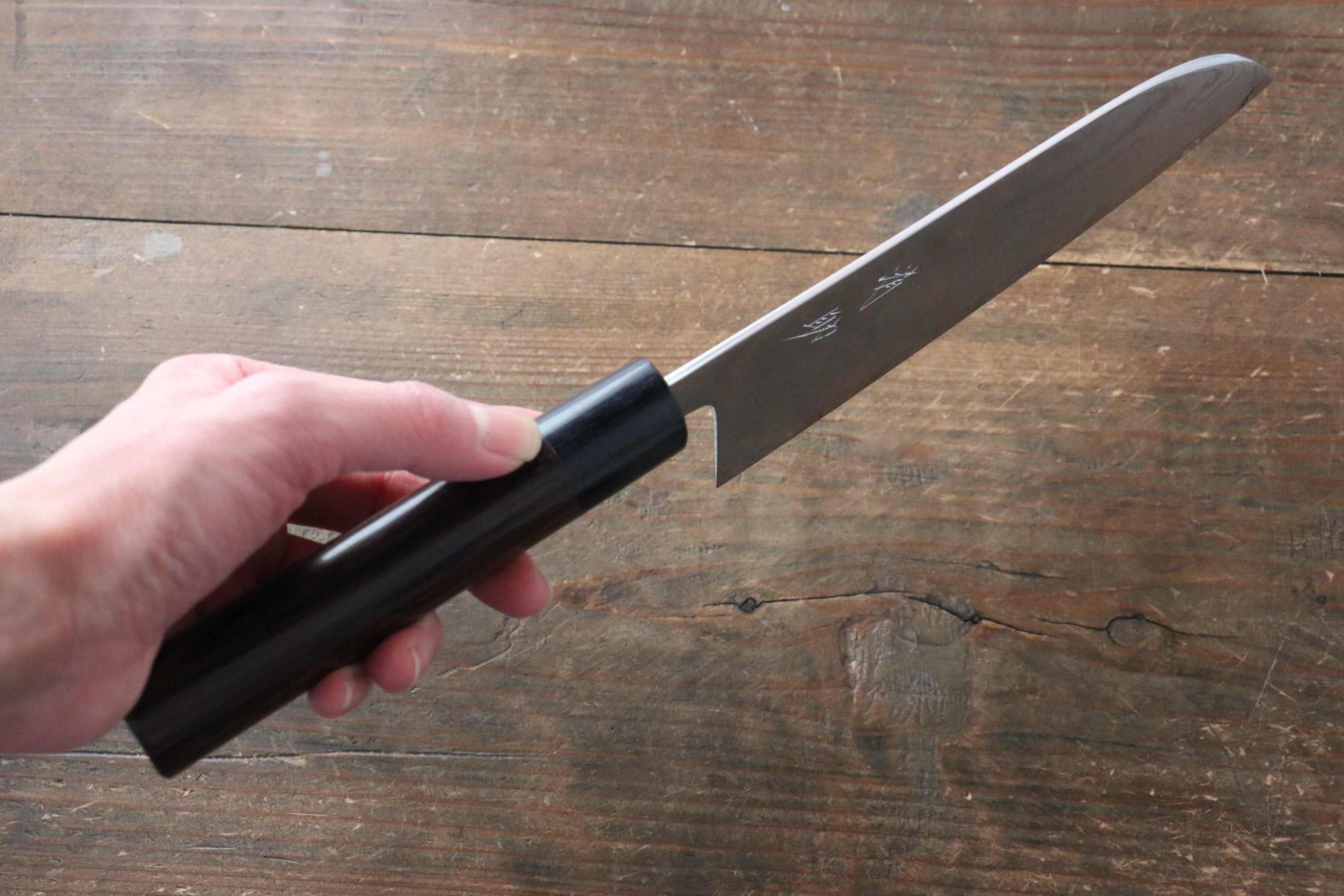 Seisuke VG10 63Layer Damascus Santoku 165mm & Gyuto 210mm Japanese Chef Knife Set - Japanny - Best Japanese Knife