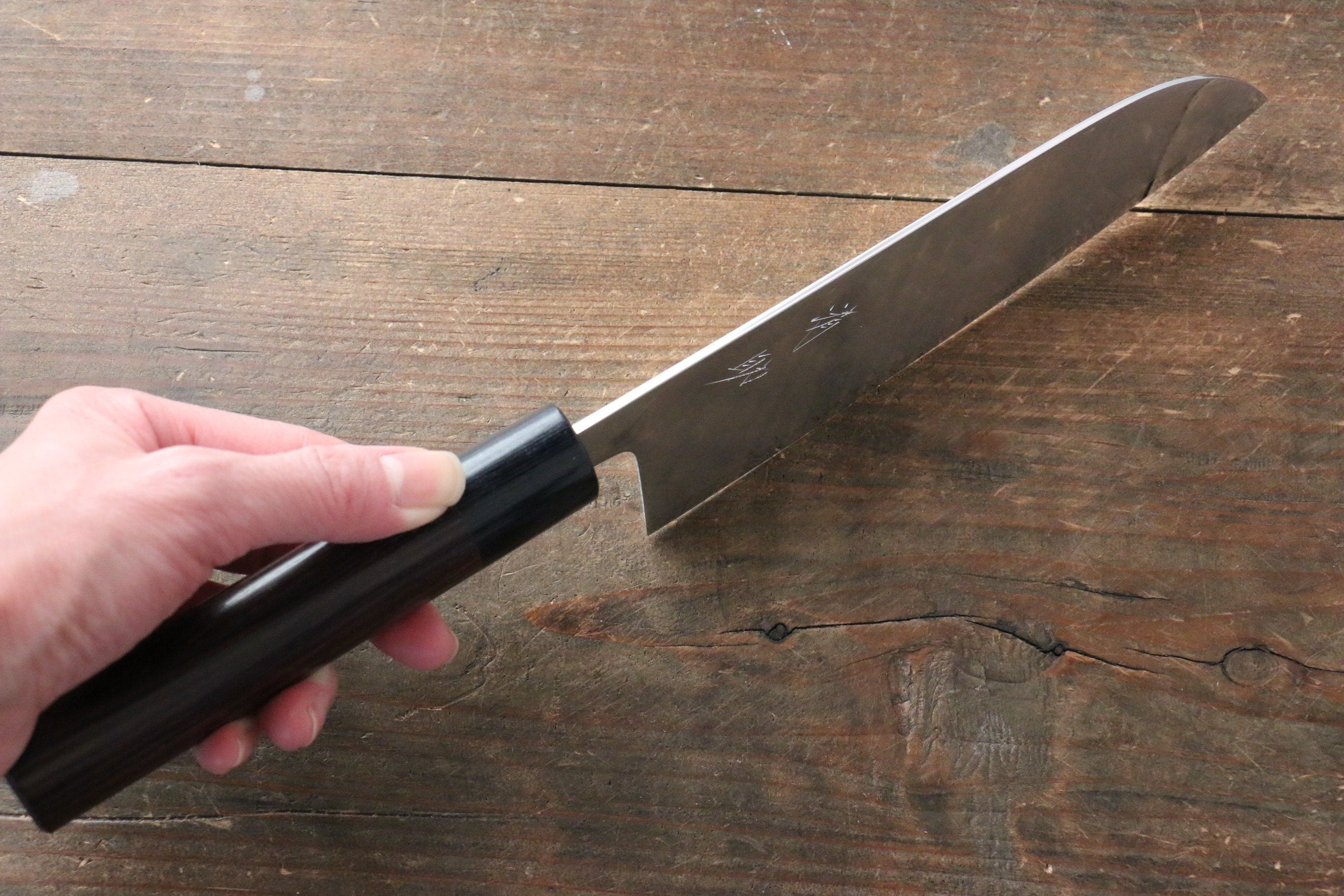 Seisuke VG10 63Layer Damascus Santoku 165mm & Gyuto 210mm Japanese Chef Knife Set - Japanny - Best Japanese Knife