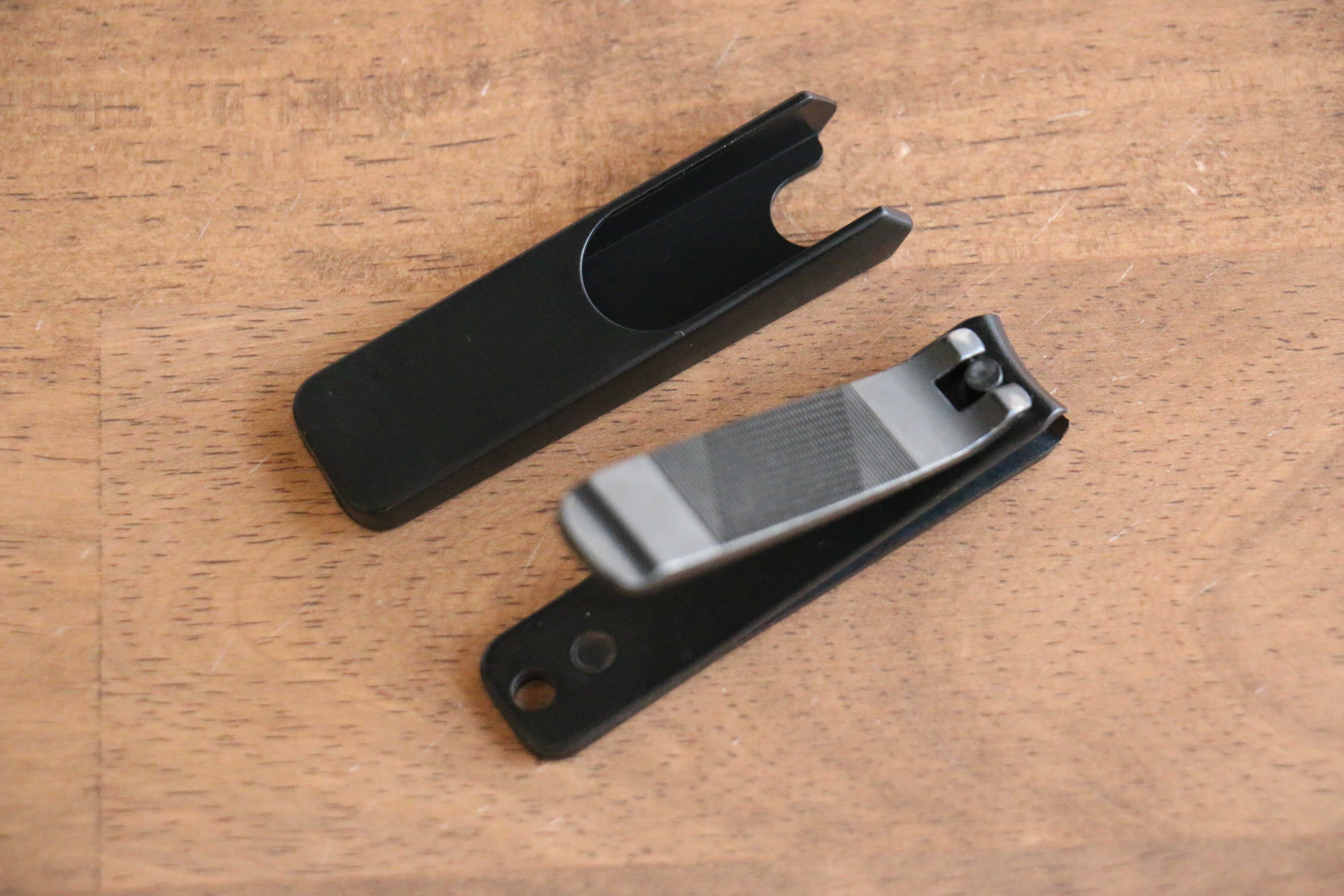 Black large High carbon steel With cover Black dyeing Nail Clipper - Japanny - Best Japanese Knife