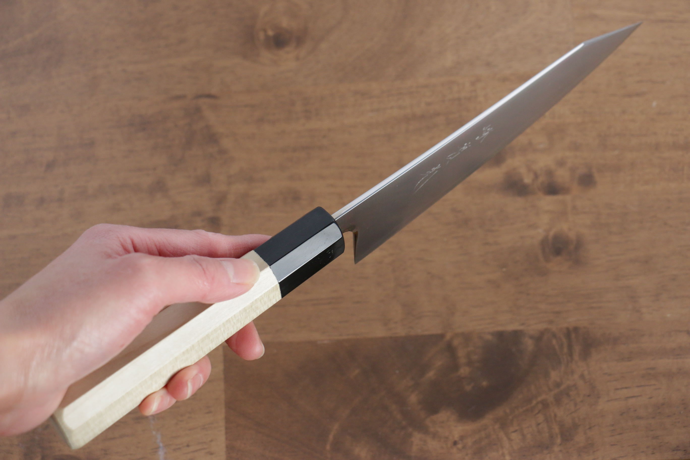 Jikko SG2 Kiritsuke Gyuto 170mm Magnolia Handle - Japanny - Best Japanese Knife