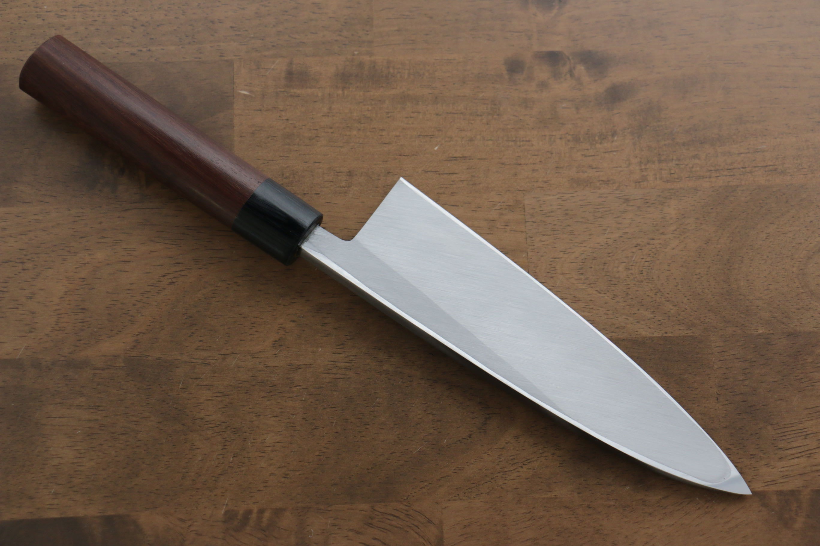 Jikko White Steel No.2 Deba 195mm Shitan Handle - Japanny - Best Japanese Knife