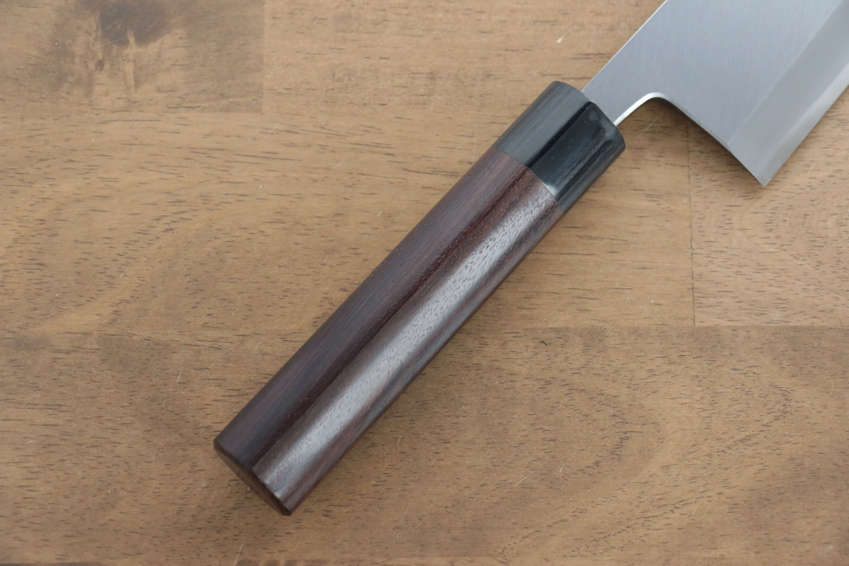 Jikko White Steel No.2 Deba 210mm Shitan Handle - Japanny - Best Japanese Knife