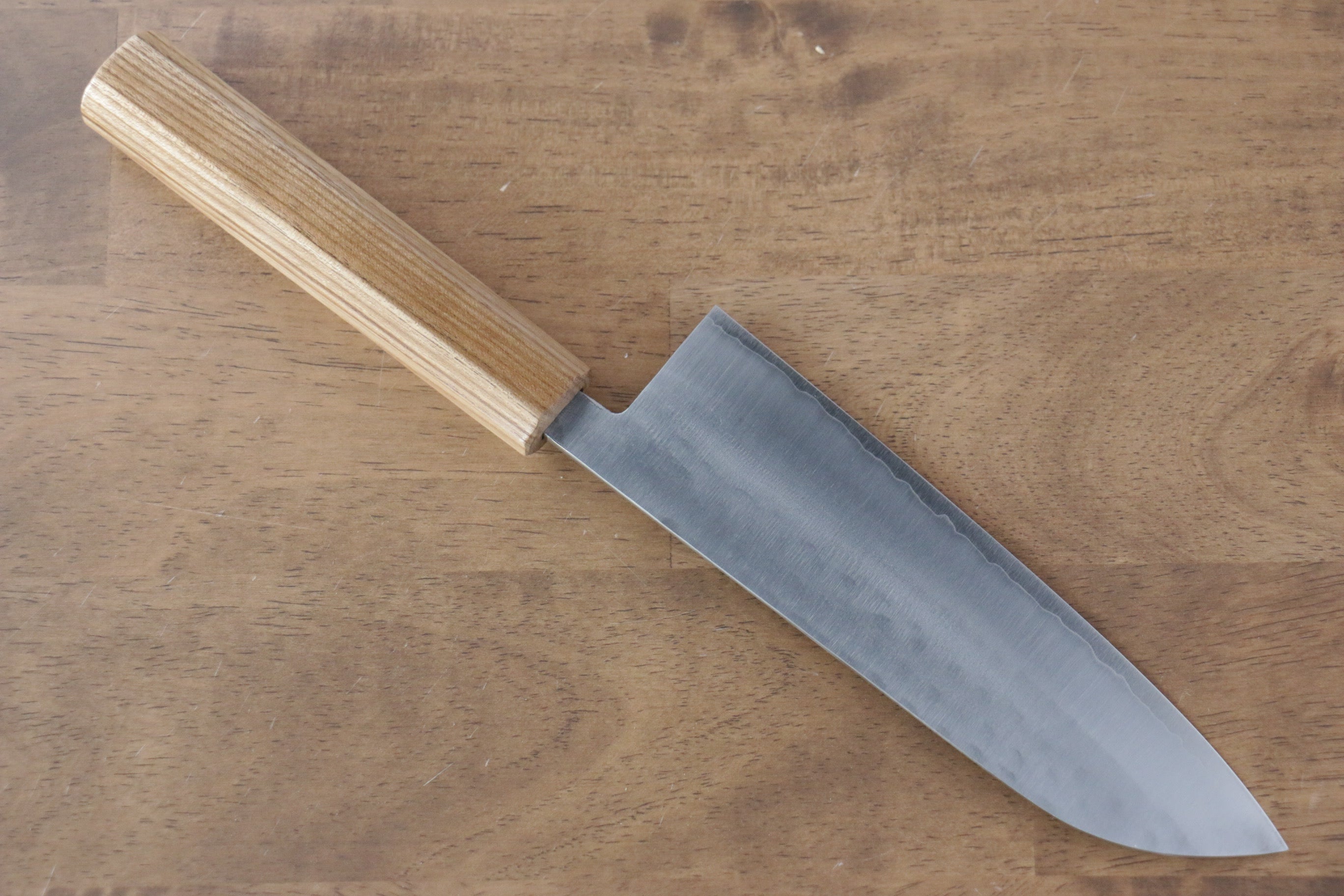 Kunihira VG1 Hammered Santoku 170mm Enju Handle - Japanny - Best Japanese Knife