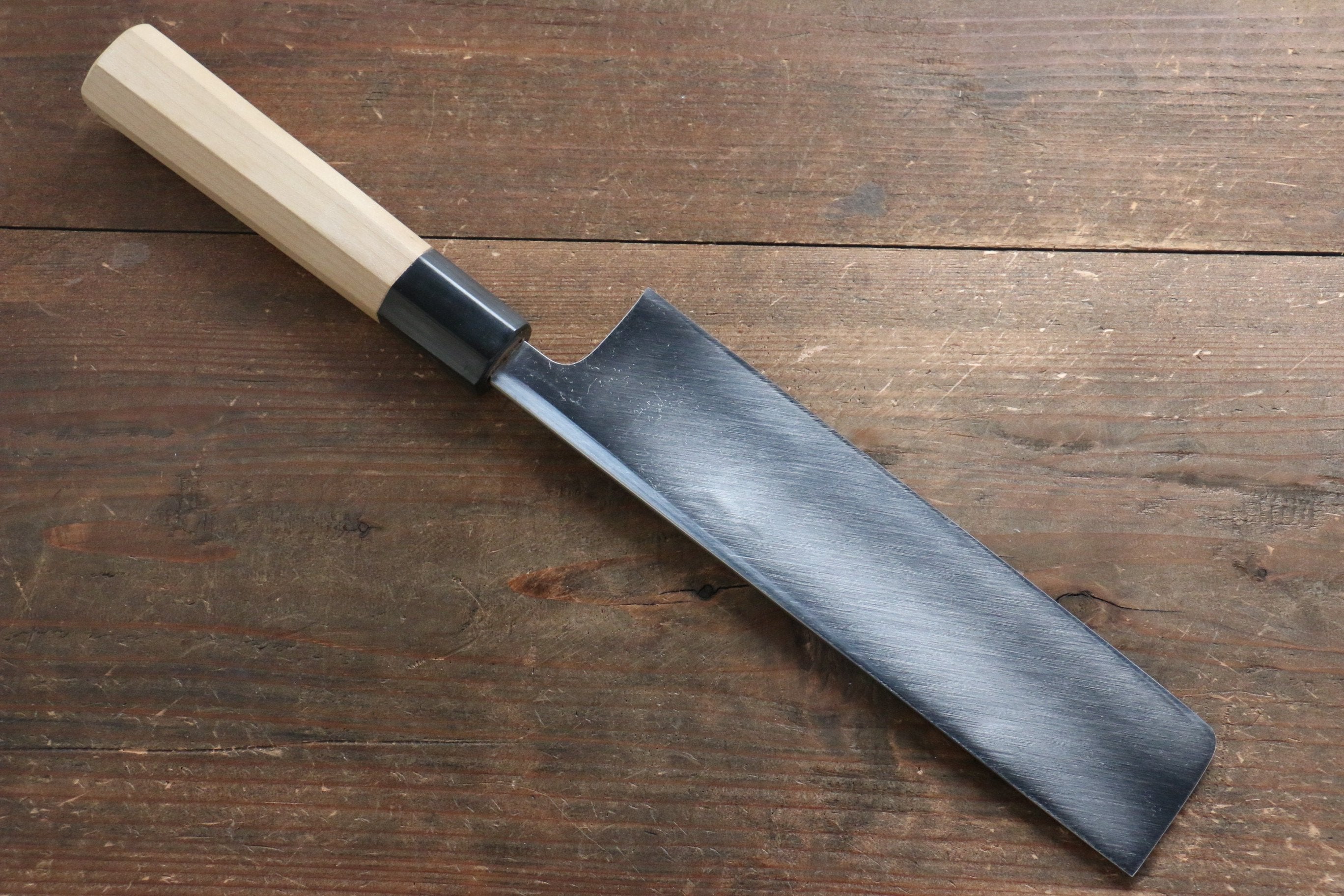 Sukenari Blue Steel No.2 Hongasumi Usuba 210mm Magnolia Handle - Japanny - Best Japanese Knife