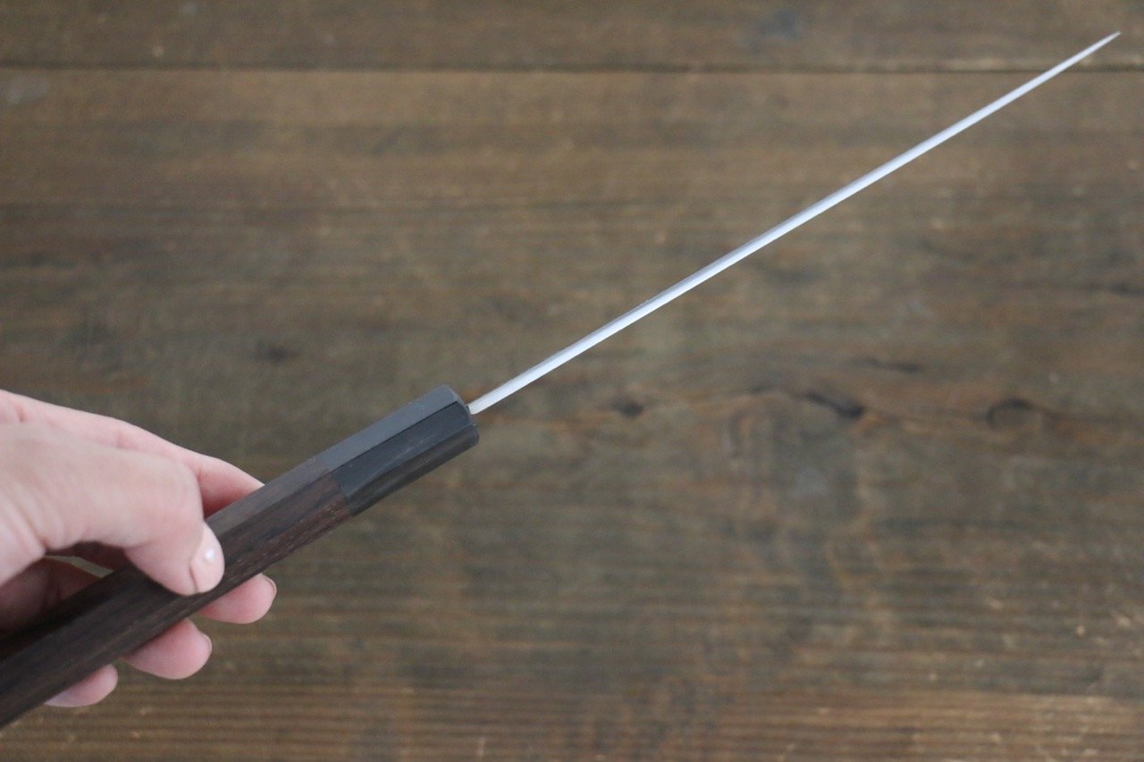 Sukenari HAP40 3 Layer Petty-Utility 165mm Shitan Handle - Japanny - Best Japanese Knife