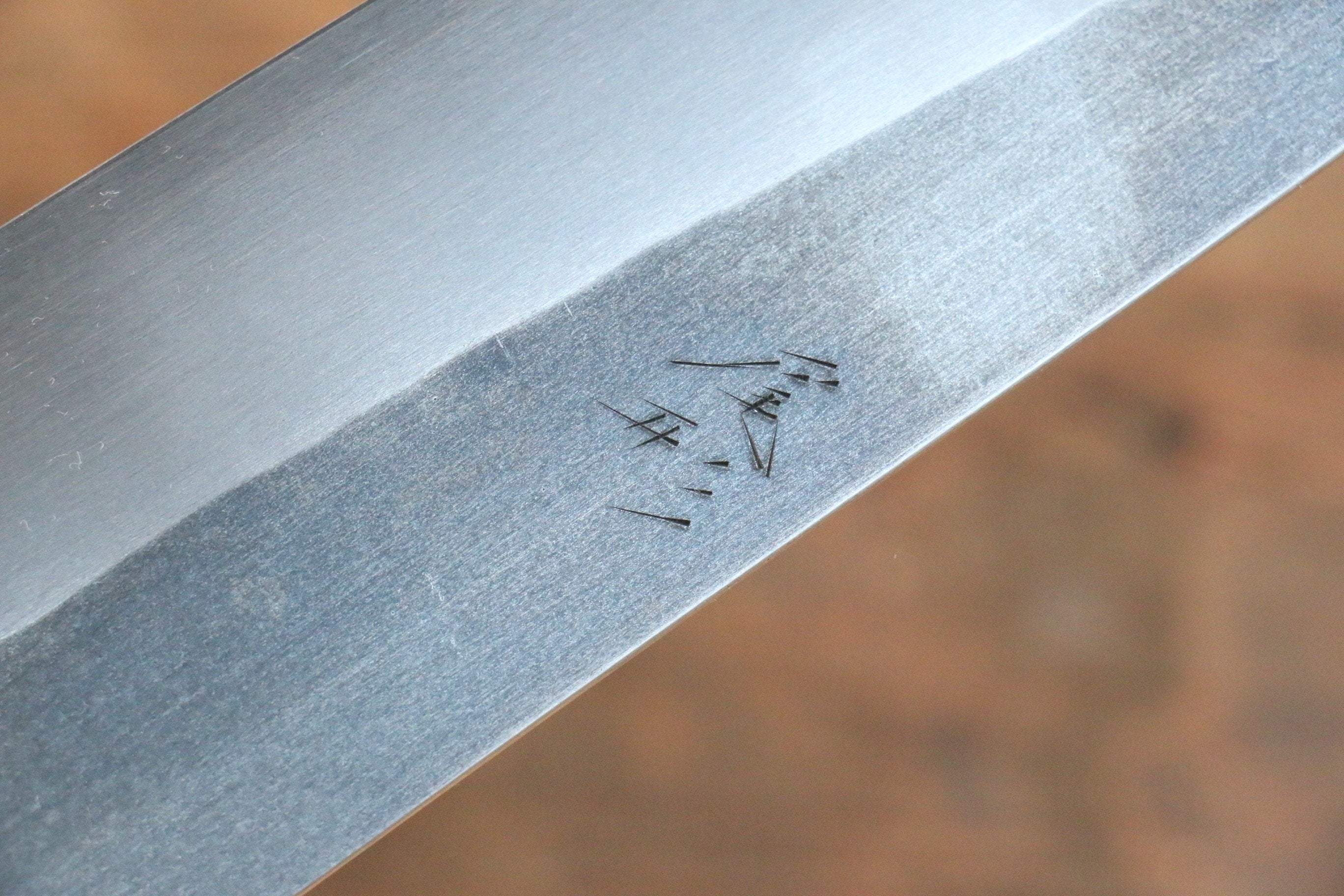 Shungo Ogata SG2 Kurouchi Black Finished Santoku 180mm Shitan Handle - Japanny - Best Japanese Knife