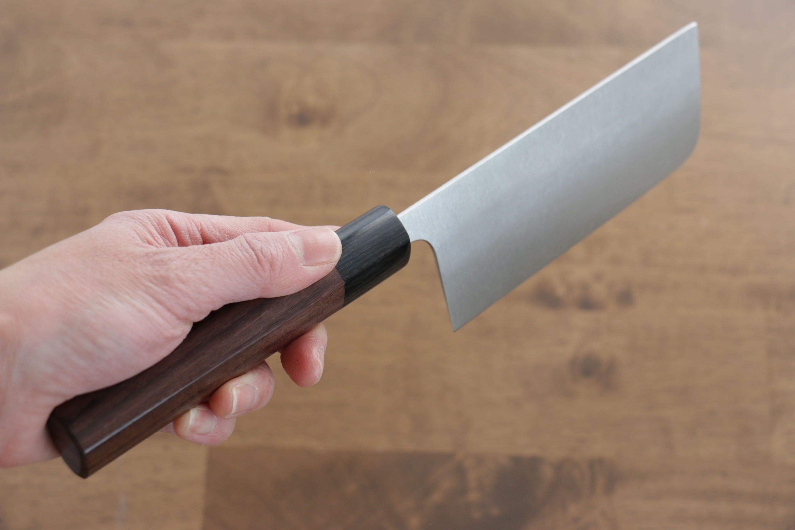 Seisuke SG2 Nakiri 135mm Shitan Handle - Japanny - Best Japanese Knife