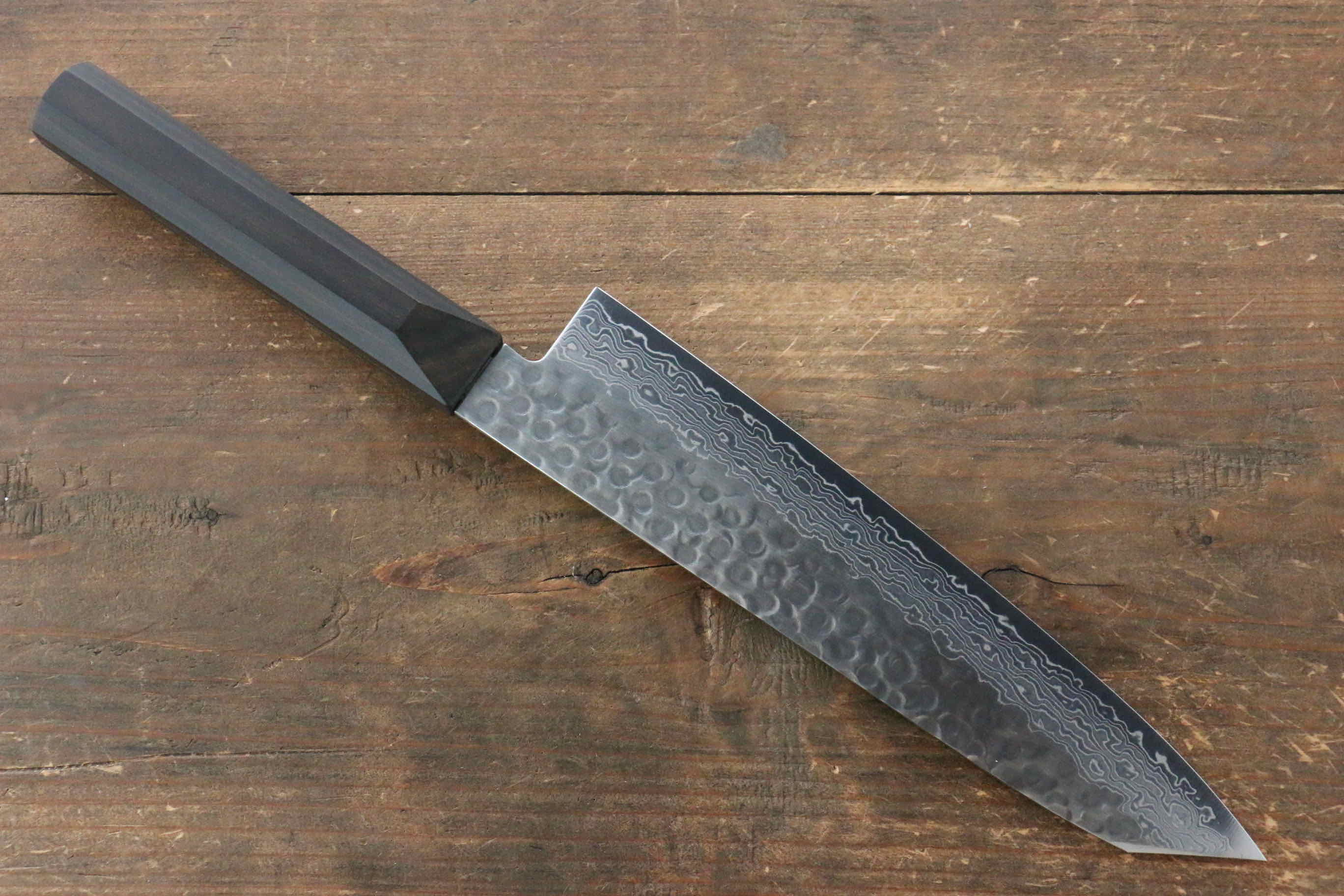 Jikko VG10 17 Layer Gyuto 200mm Ebony Wood Handle - Japanny - Best Japanese Knife