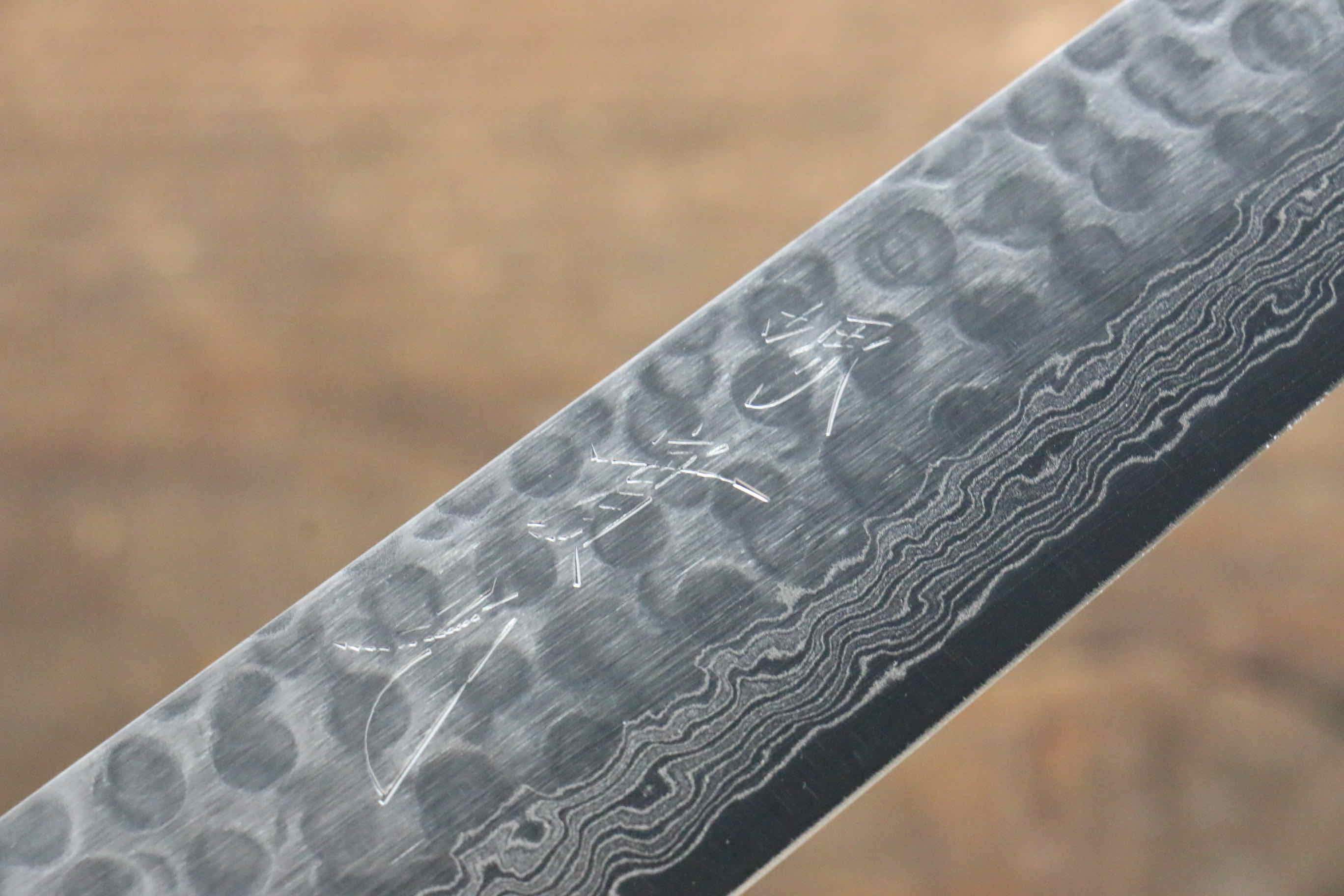 Jikko VG10 17 Layer Sujihiki 230mm Oak Handle - Japanny - Best Japanese Knife