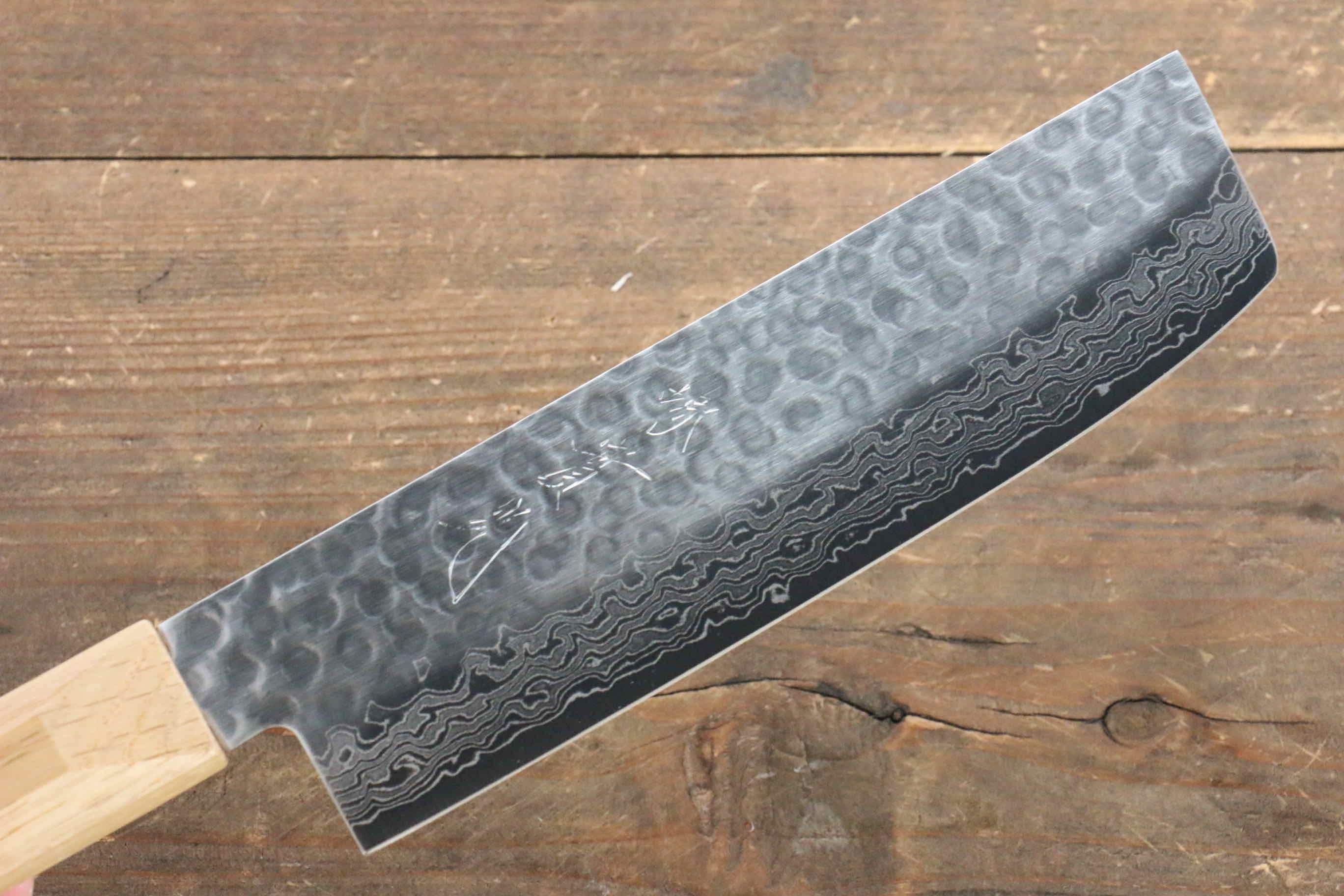 Jikko VG10 17 Layer Usuba 160mm Oak Handle - Japanny - Best Japanese Knife