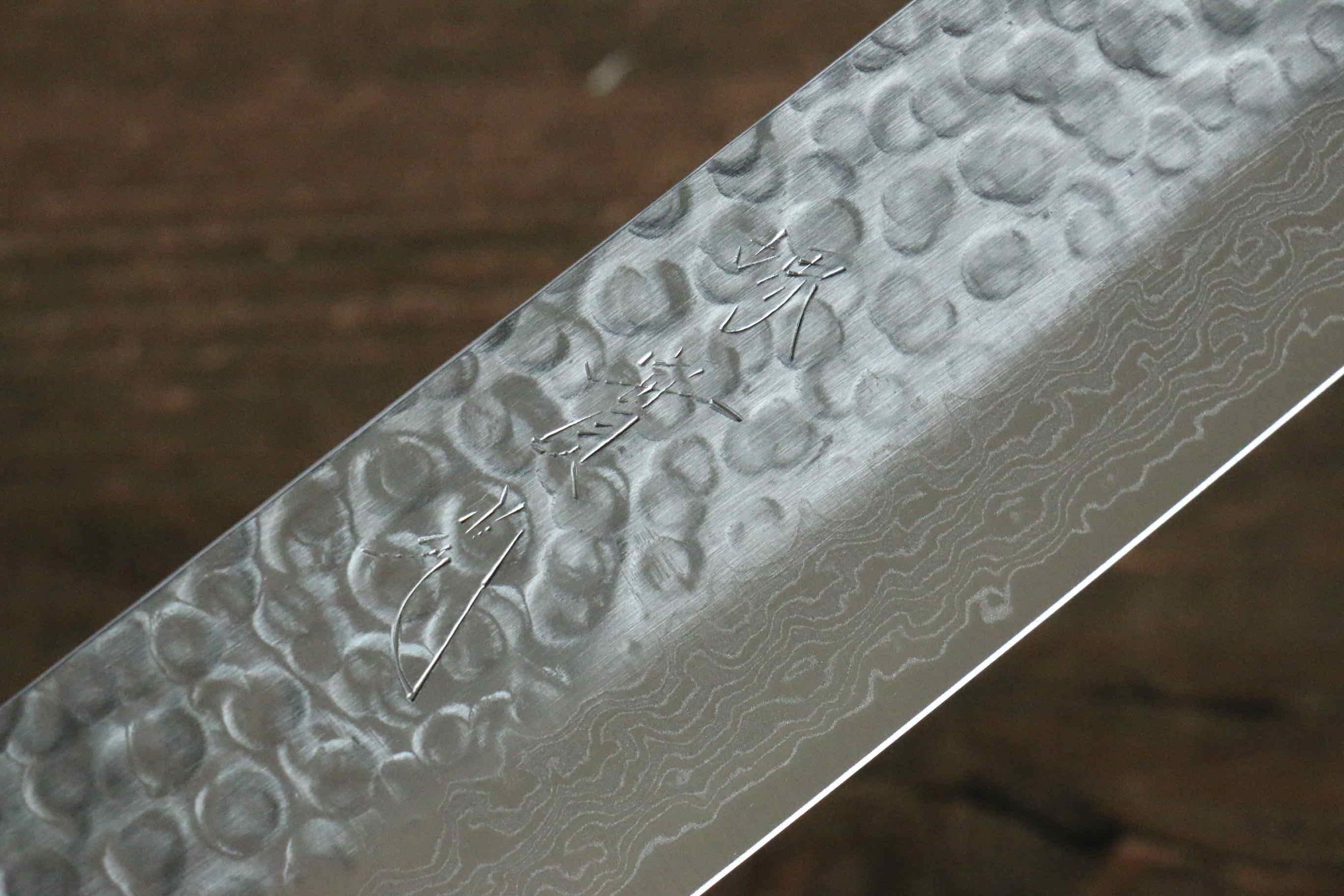Jikko VG10 17 Layer Usuba 160mm Oak Handle - Japanny - Best Japanese Knife