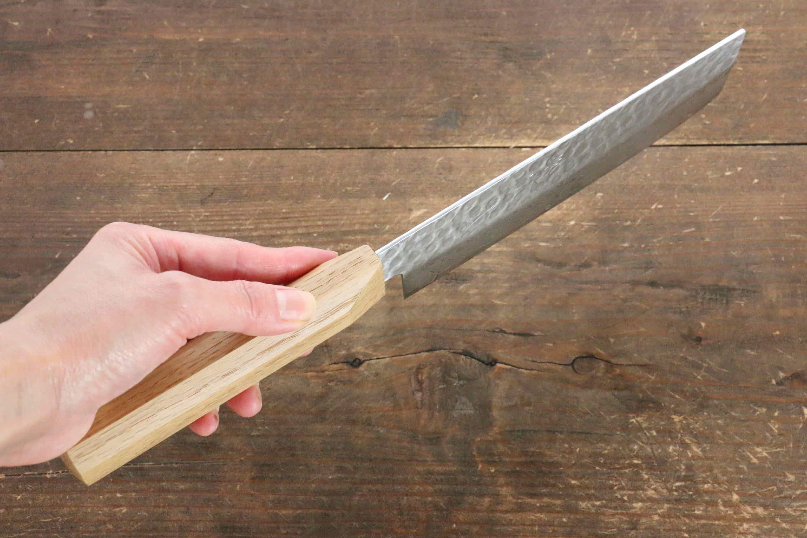 Jikko VG10 17 Layer Usuba 160mm Oak Handle - Japanny - Best Japanese Knife