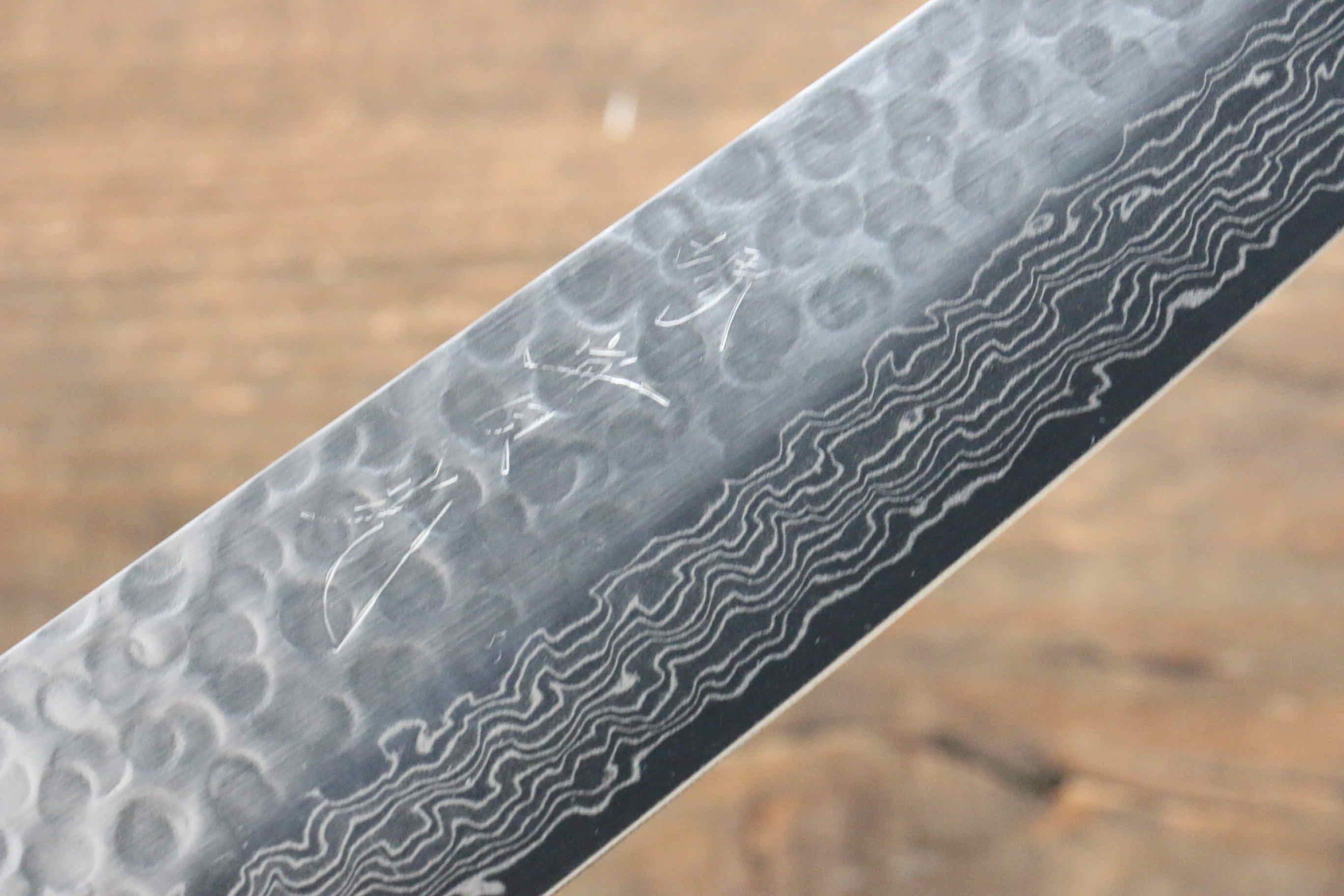 Jikko VG10 17 Layer Santoku 170mm Oak Handle - Japanny - Best Japanese Knife