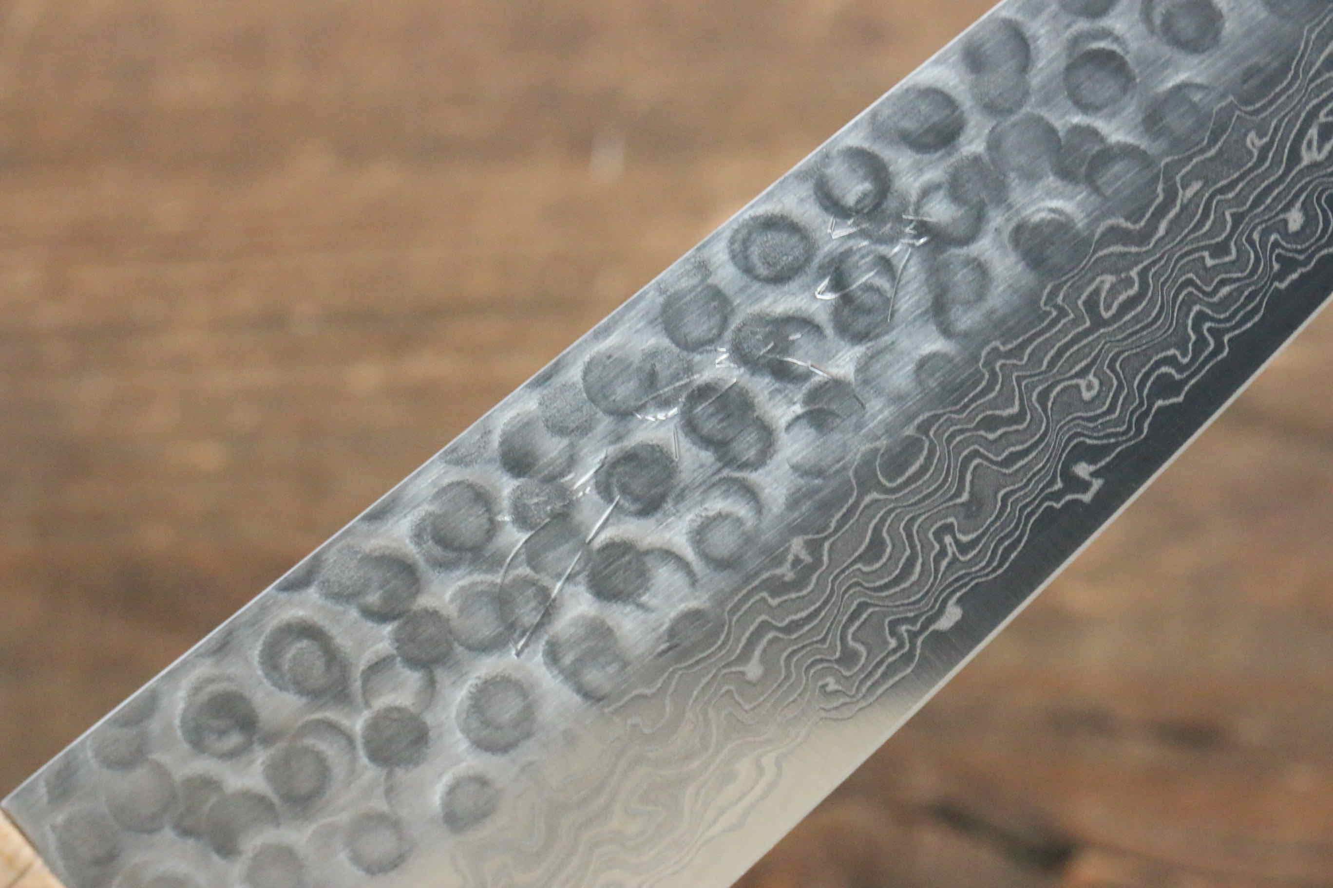 Jikko VG10 17 Layer Gyuto 170mm Oak Handle - Japanny - Best Japanese Knife