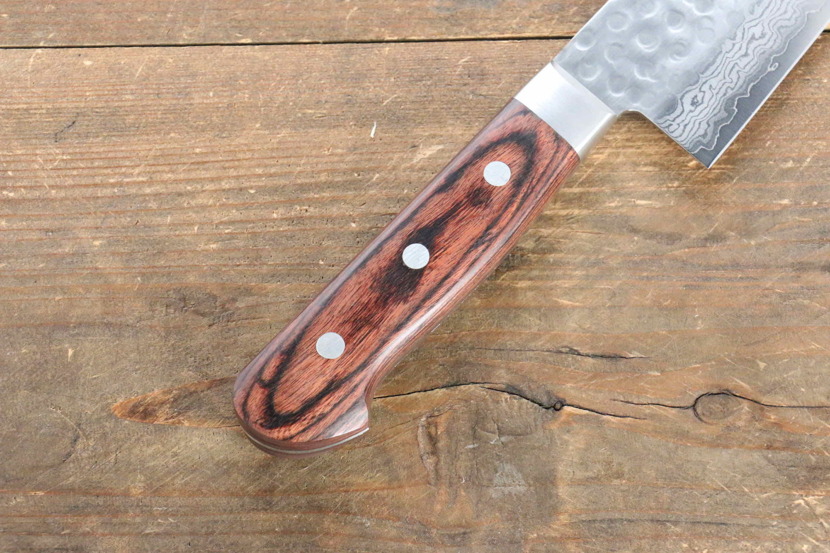 Jikko VG10 17 Layer Gyuto 240mm Mahogany Handle - Japanny - Best Japanese Knife