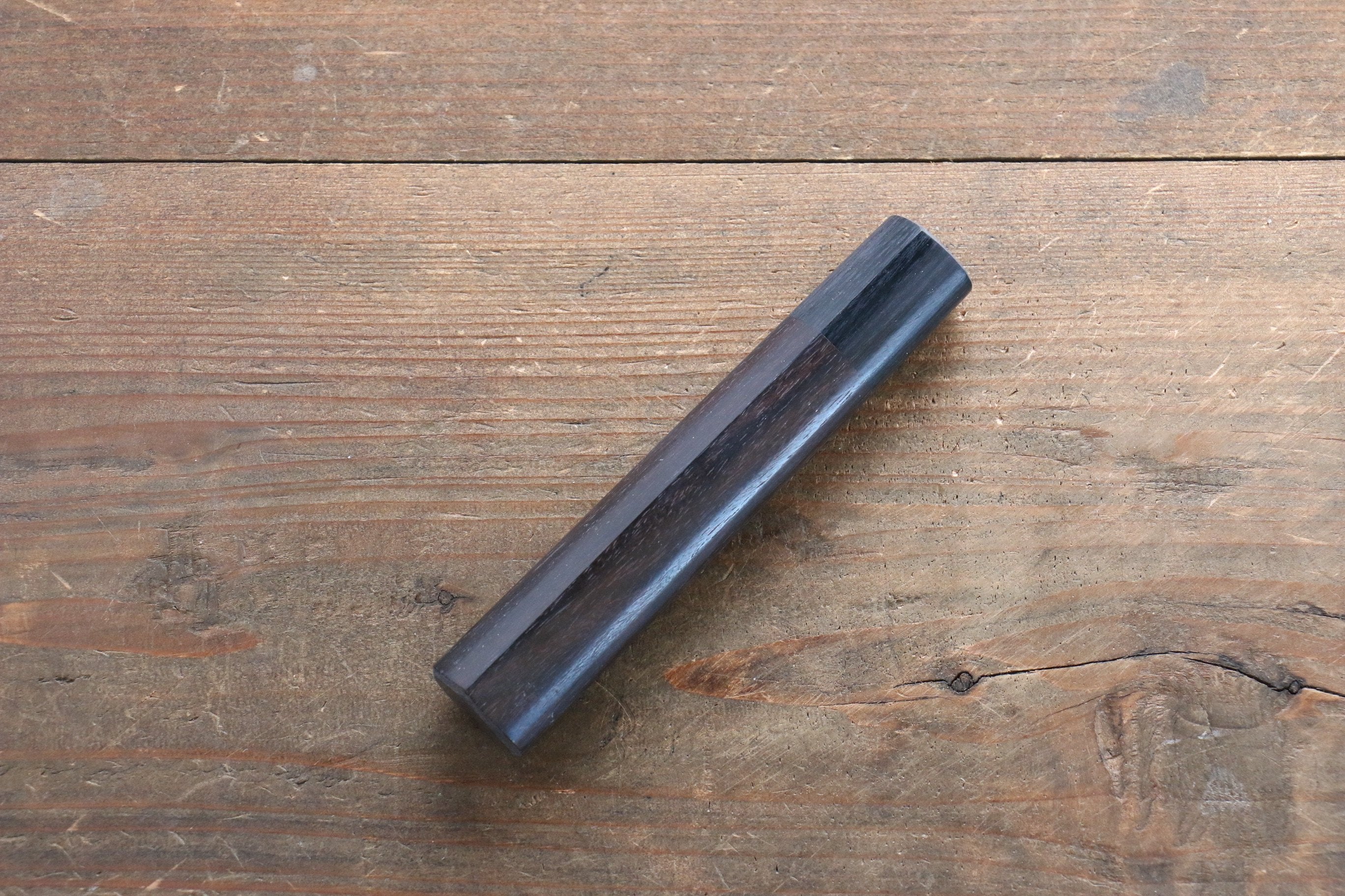 D-shape Shitan Knife Handle for Petty Knife 150mm - Japanny - Best Japanese Knife