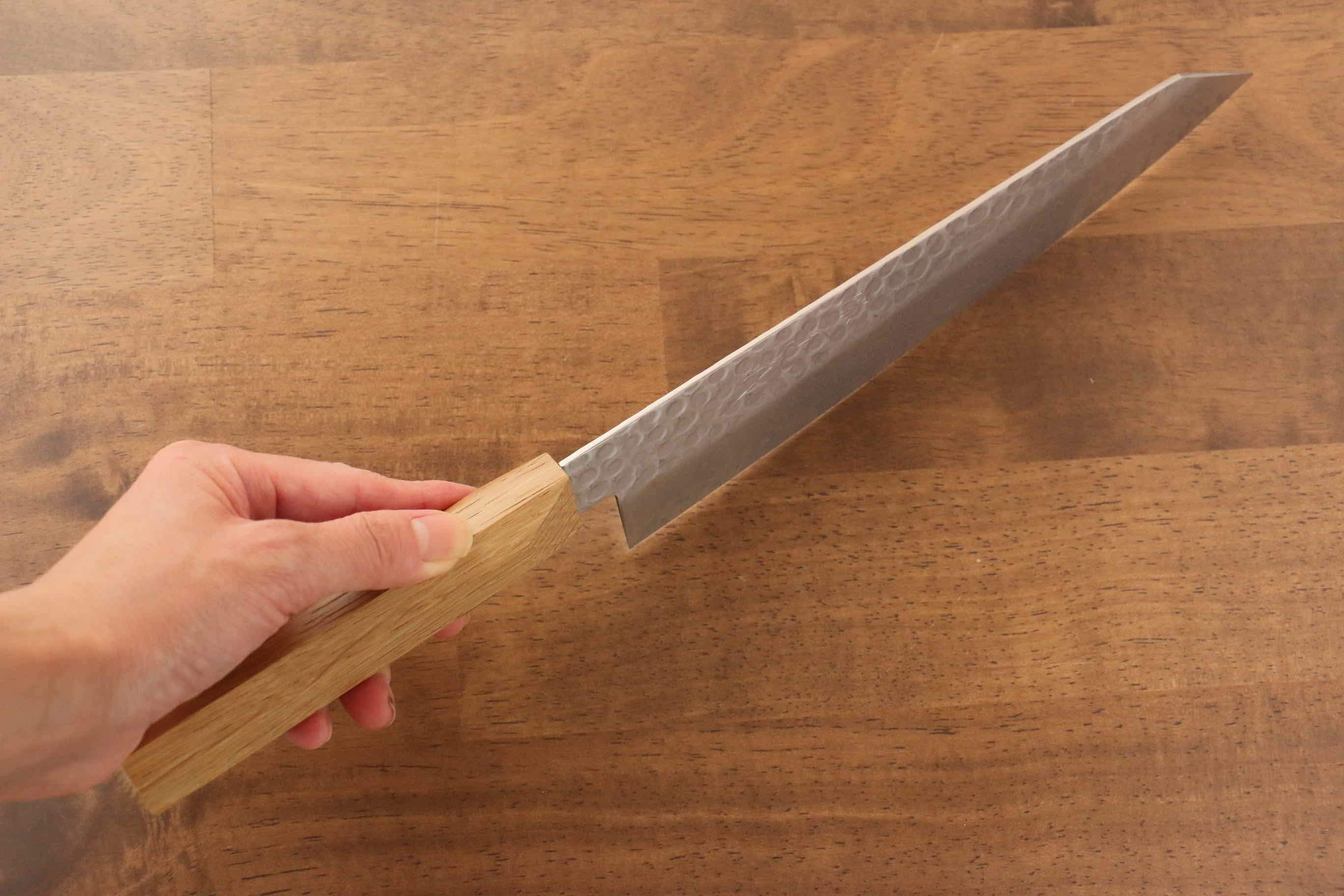 Jikko VG10 17 Layer Gyuto 230mm Oak Handle - Japanny - Best Japanese Knife