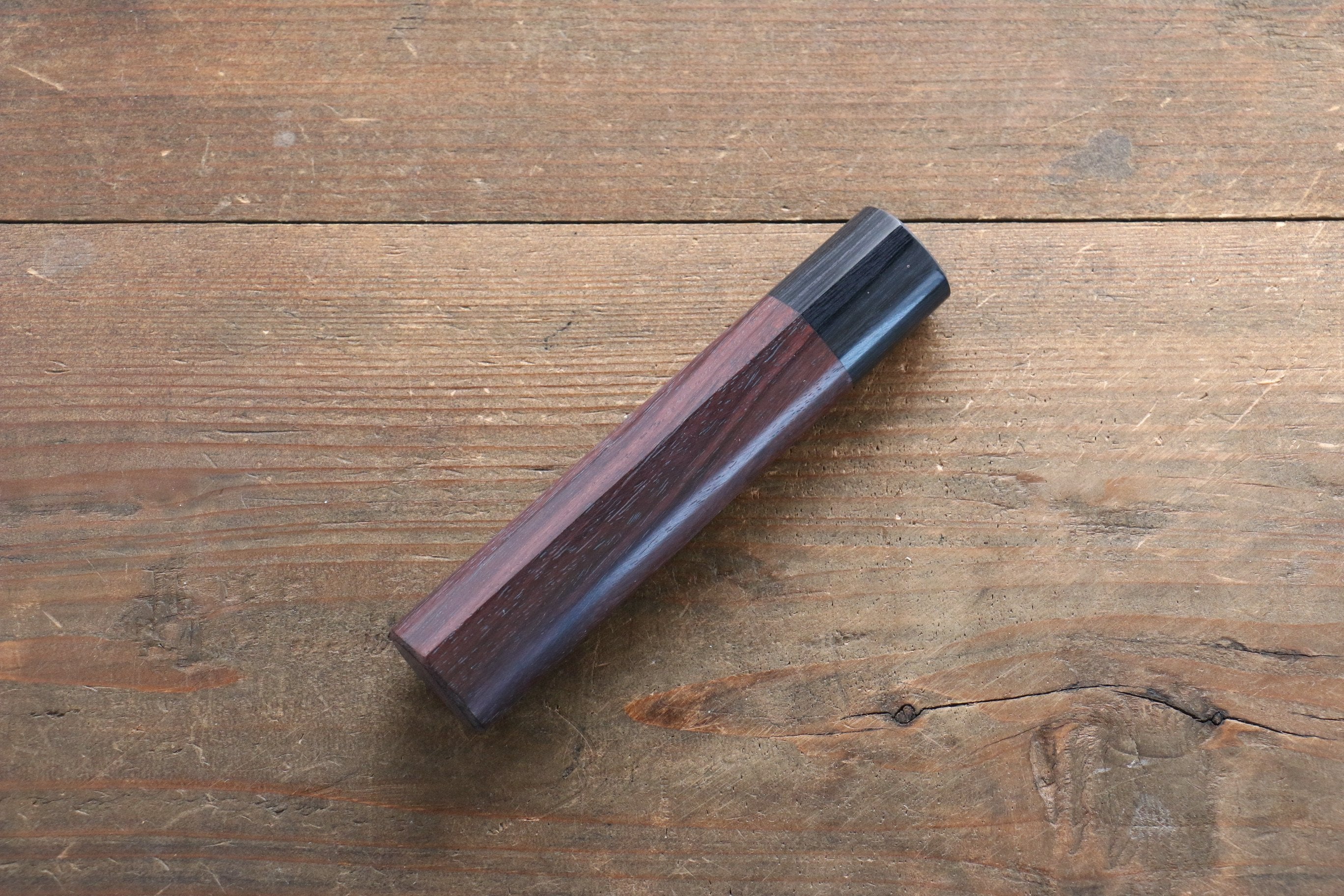 D-shape Shitan Knife Handle for Nakiri Knife 165mm - Japanny - Best Japanese Knife