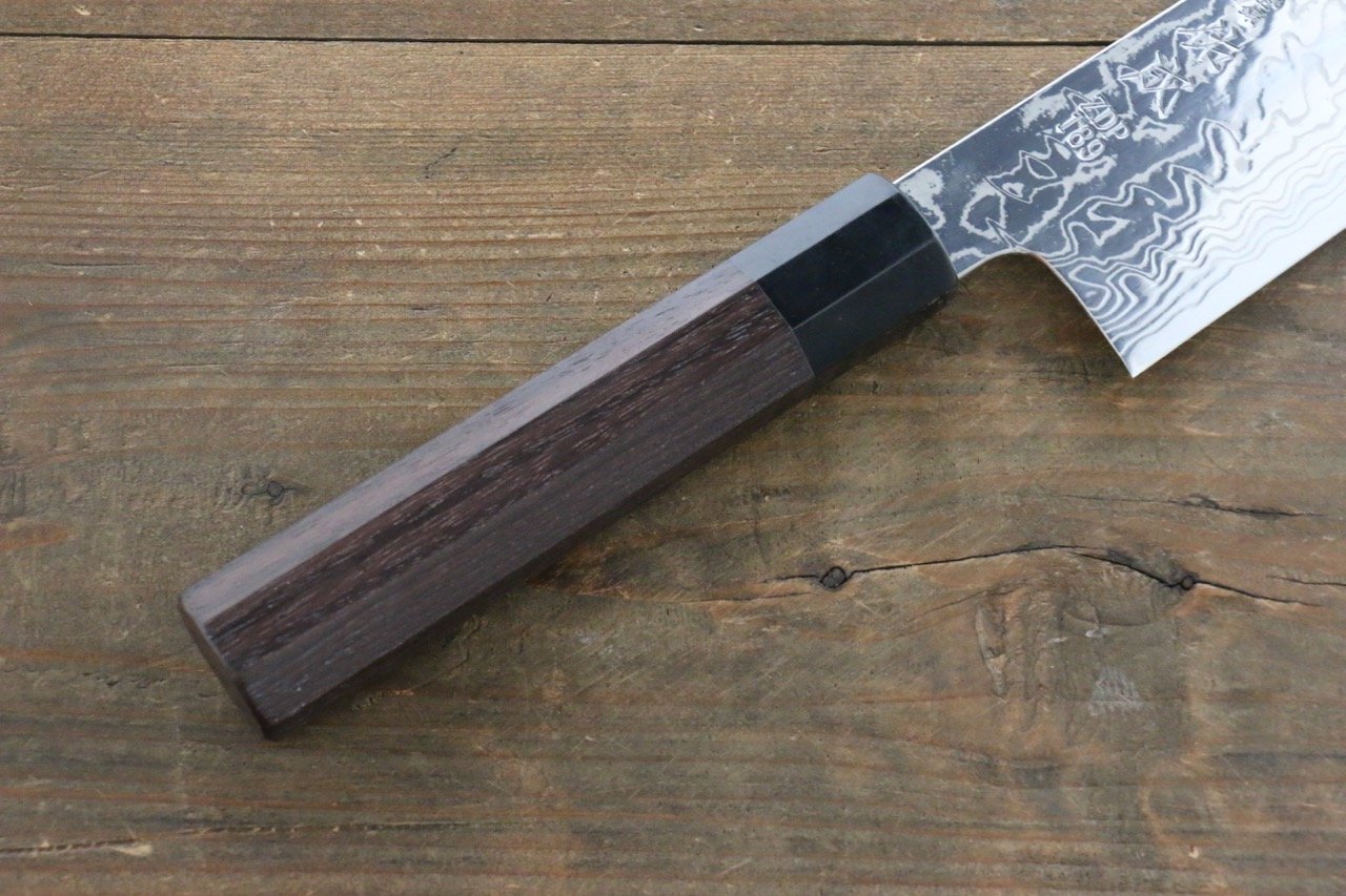 Sukenari ZDP189 Damascus Gyuto 270mm Shitan Handle - Japanny - Best Japanese Knife
